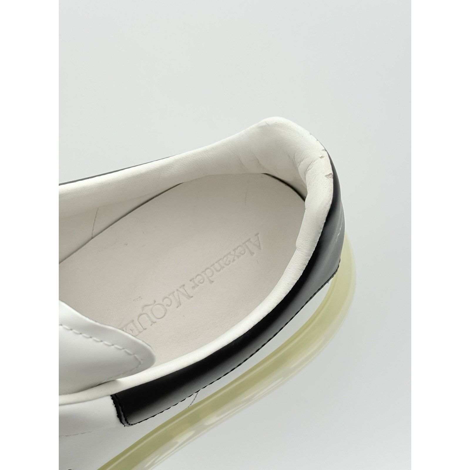 Alexander McQueen Alexander McQueen ' White Black ' | GOOD CONDITION! Size US 12 / EU 45 - 12 Thumbnail
