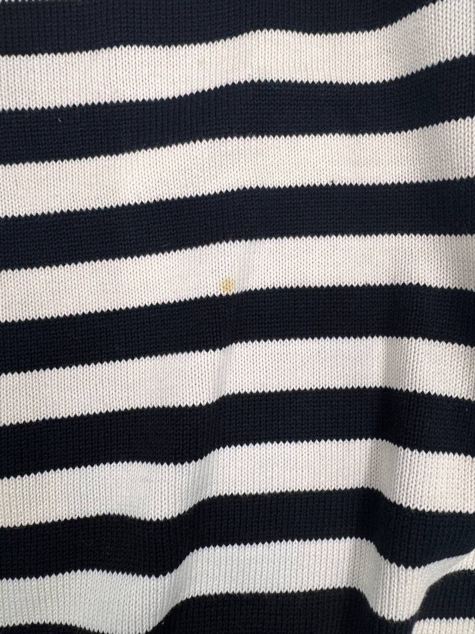 Icebreaker Iceberg Men Black White Striped Knit Sweater Crewneck SizeXL Size US XL / EU 56 / 4 - 5 Thumbnail