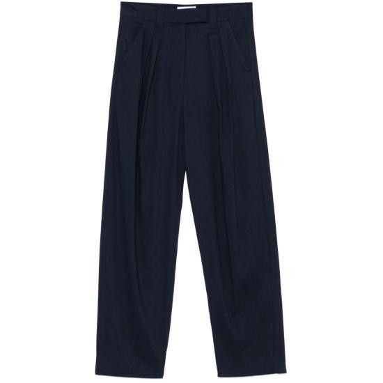 Marella MARELLA Women Pants 284 PORTRAY 007 BLUE Size 27" / US 4 / IT 40 - 1 Thumbnail