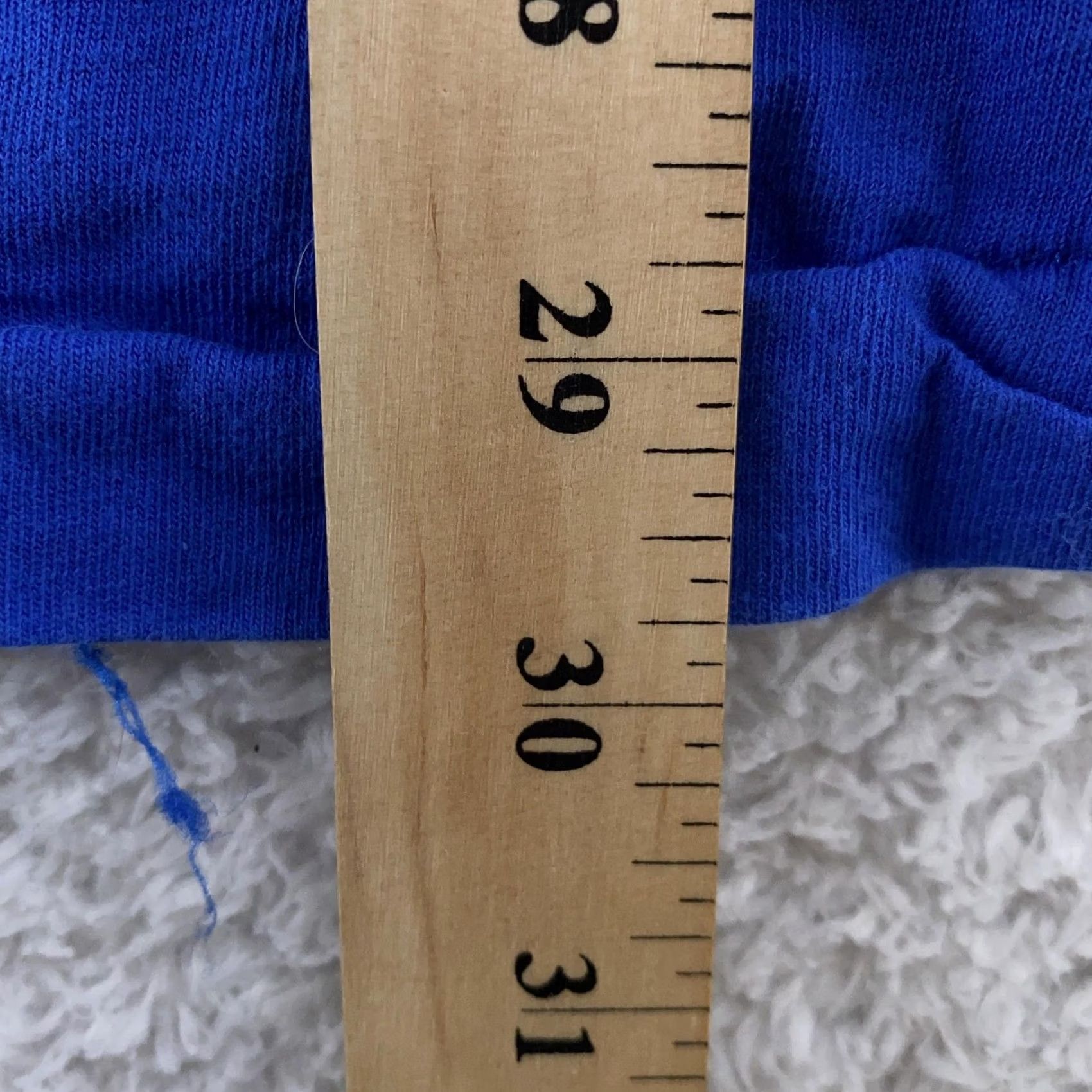 Fruit Of The Loom VINTAGE Fruit of the Loom Shirt Small Pocket Tee Blue USA Single Stitch Blank Mens S Short Sleeve Crew Neck Cotton Size US S / EU 44-46 / 1 - 6 Thumbnail