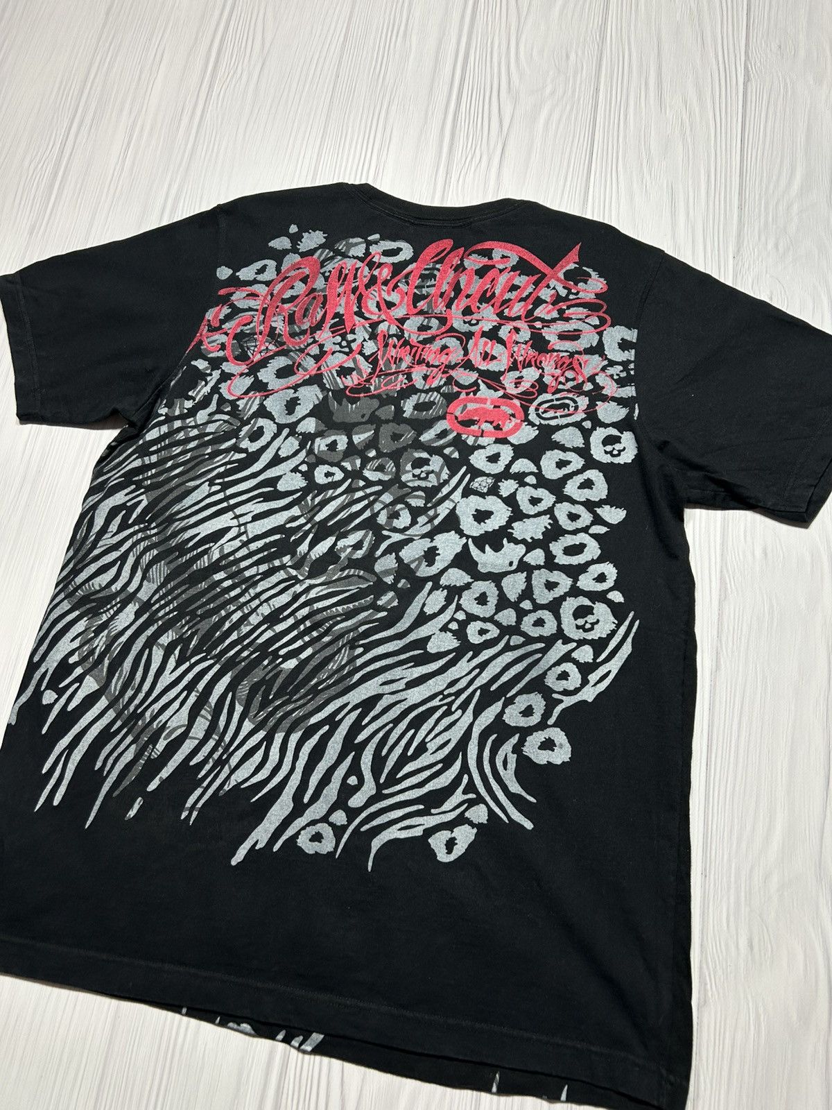 Ecko Unltd. × Vintage Vintage Ecko Unlimited Allprinted T-Shirt Crazy Size XL Size US XL / EU 56 / 4 - 9 Thumbnail