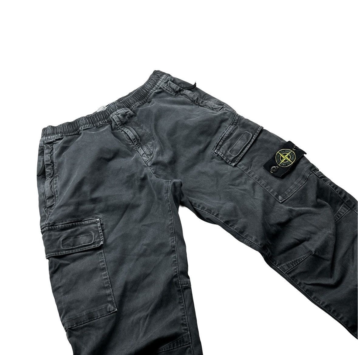 Stone Island Stone Island Charcoal Cargo Trousers Size US 34 / EU 50 - 5 Thumbnail