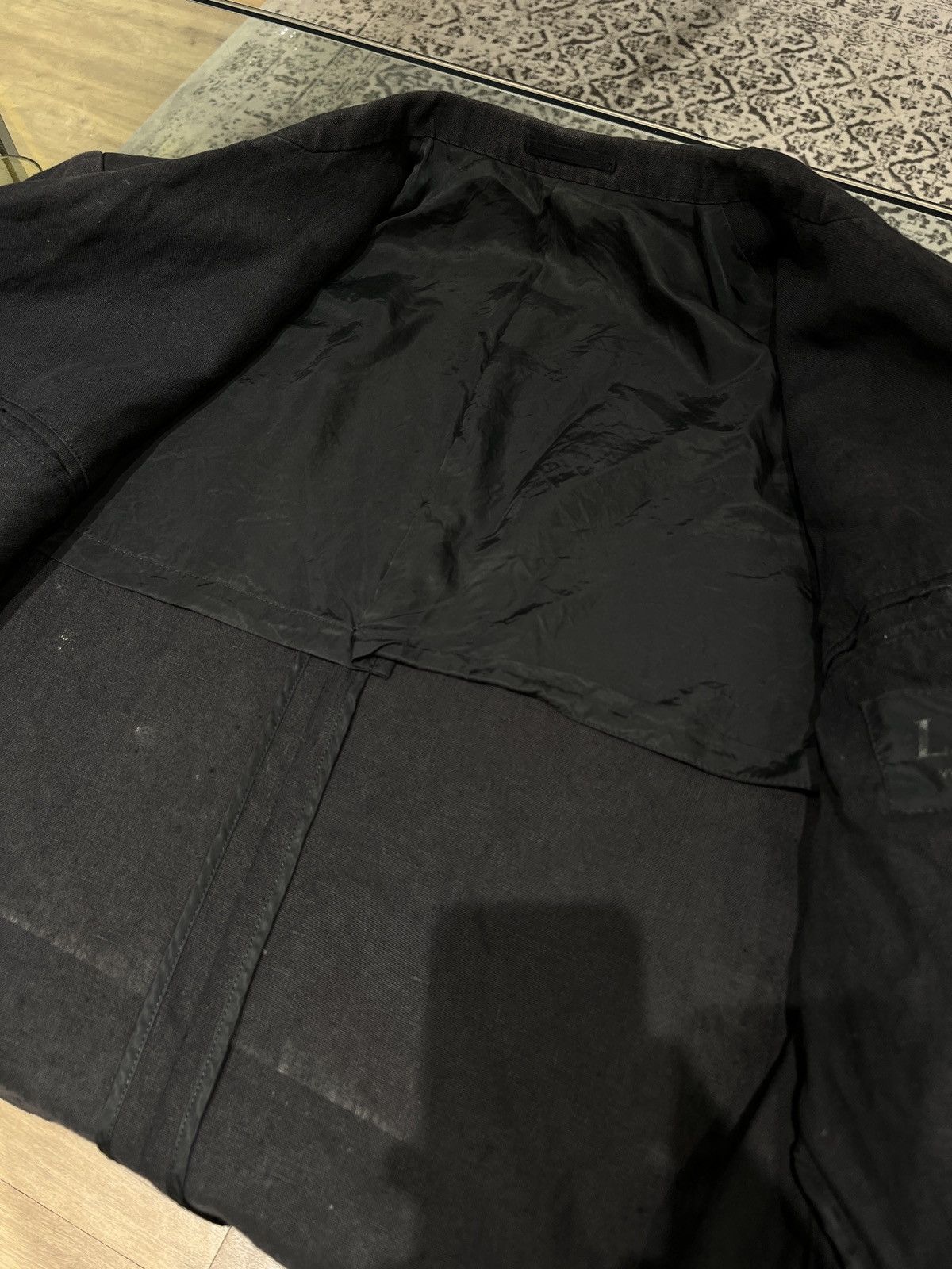 Japanese Brand × Y's for Men × Yohji Yamamoto L.Q. Y’s For Men Linen Jacket Size US L / EU 52-54 / 3 - 7 Thumbnail