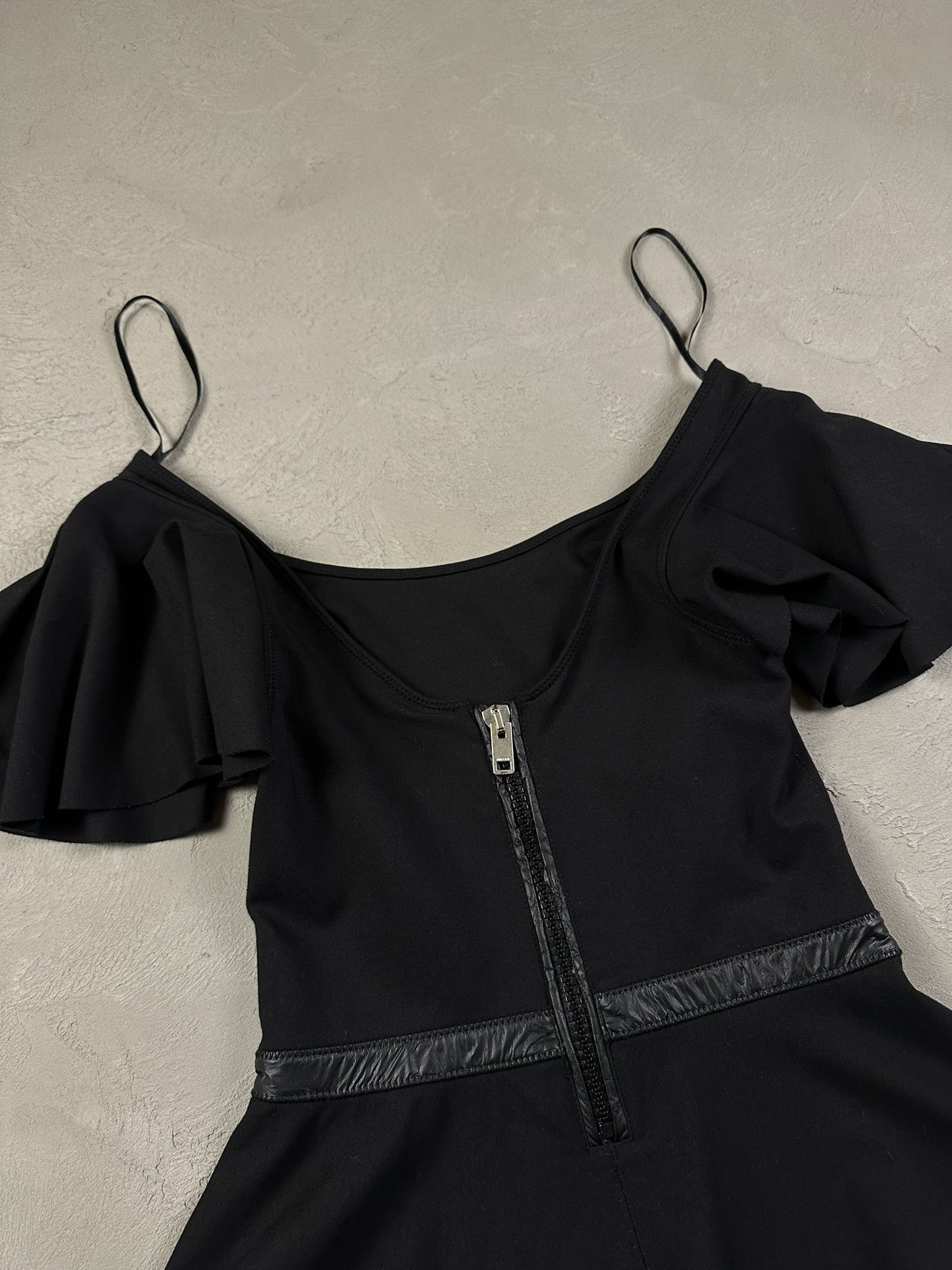 Diesel Vintage Y2k Diesel Avant Garde Blouse 2000s Size M / US 6-8 / IT 42-44 - 4 Thumbnail