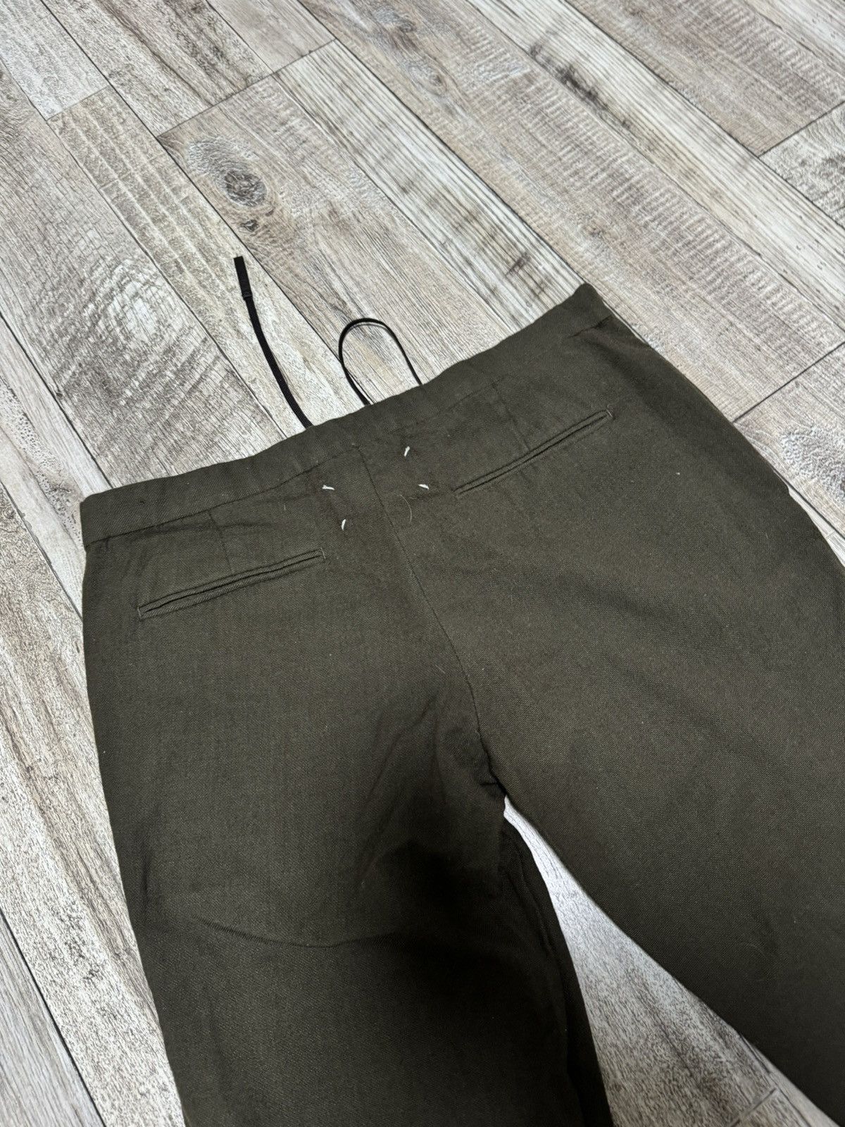 Maison Margiela Maison Margiela SS17 Wool Draw String Pants size 50 Size US 33 - 9 Thumbnail