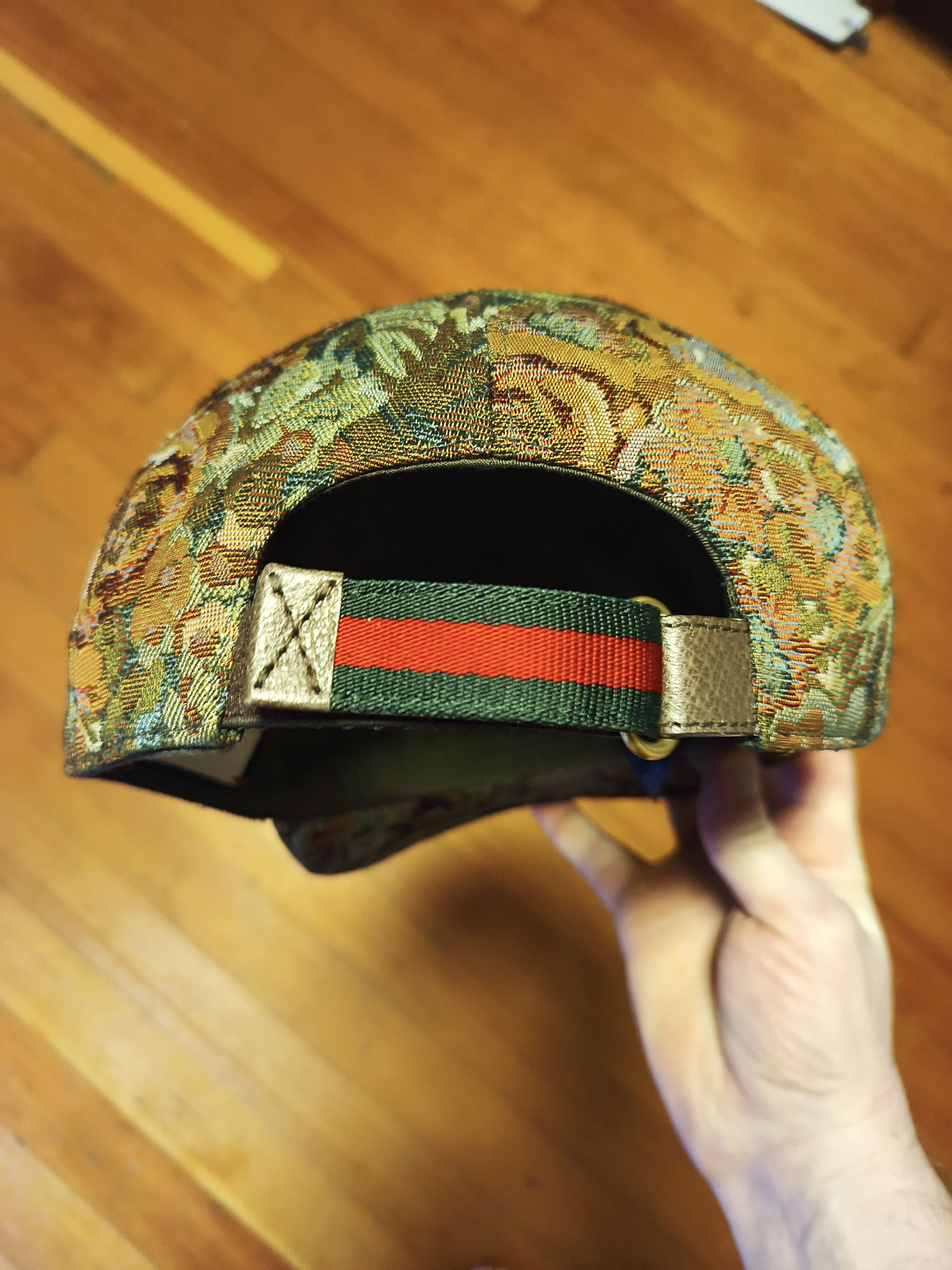 Gucci Gucci embroidered flower cap Size ONE SIZE - 2 Thumbnail