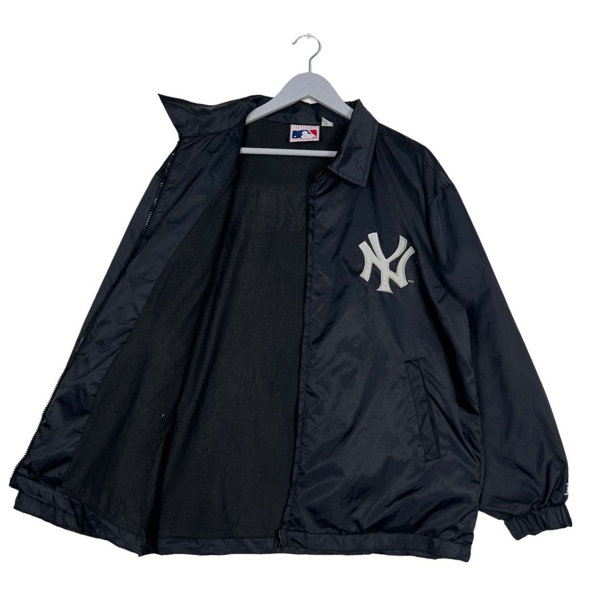 MLB 🔥 VINTAGE NEW YORK YANKEES MLB BOMBER JACKET Size US M / EU 48-50 / 2 - 9 Thumbnail