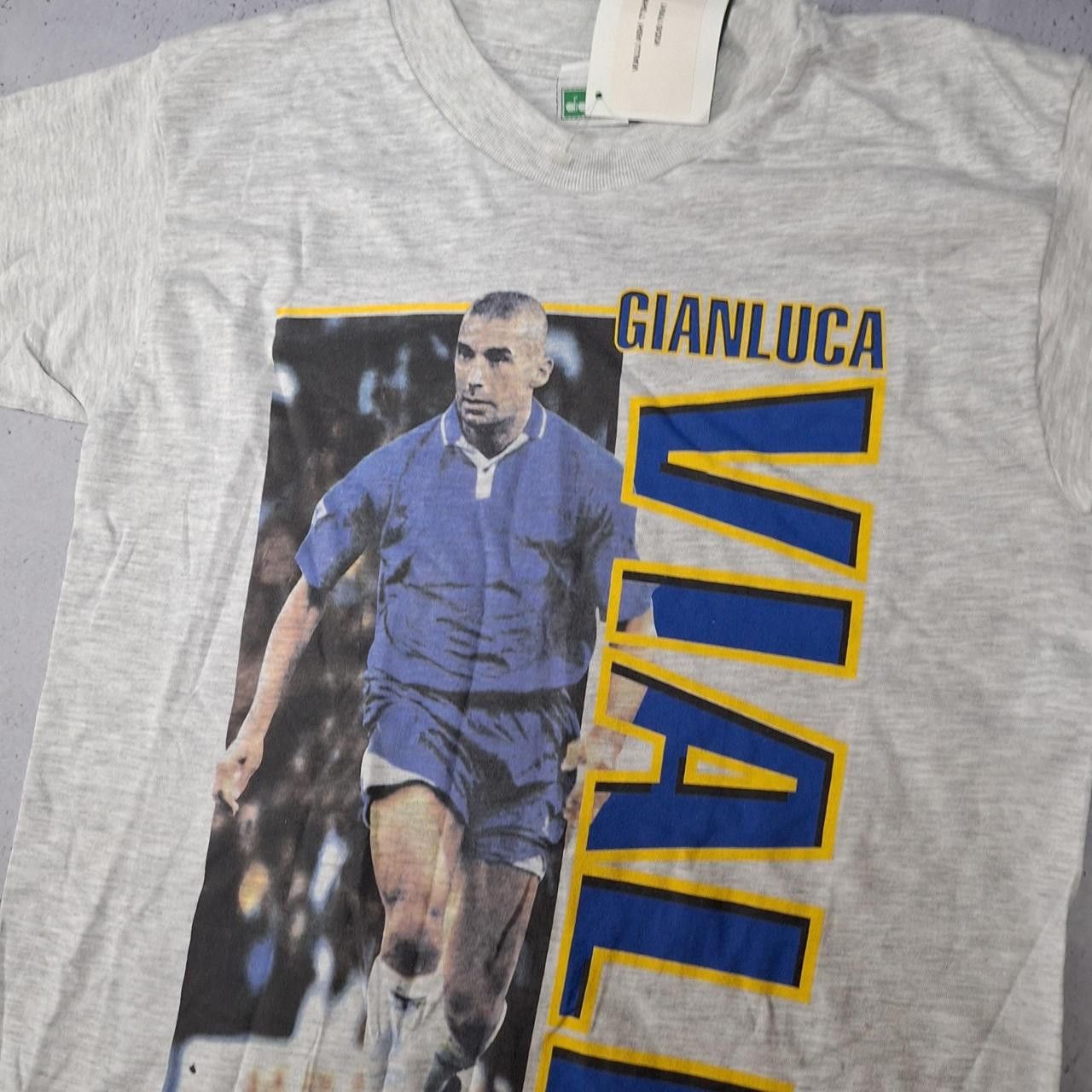 Adidas Gianluca Vialli Dioralogic grey cotton t-shirt Size US XS / EU 42 / 0 - 2 Thumbnail