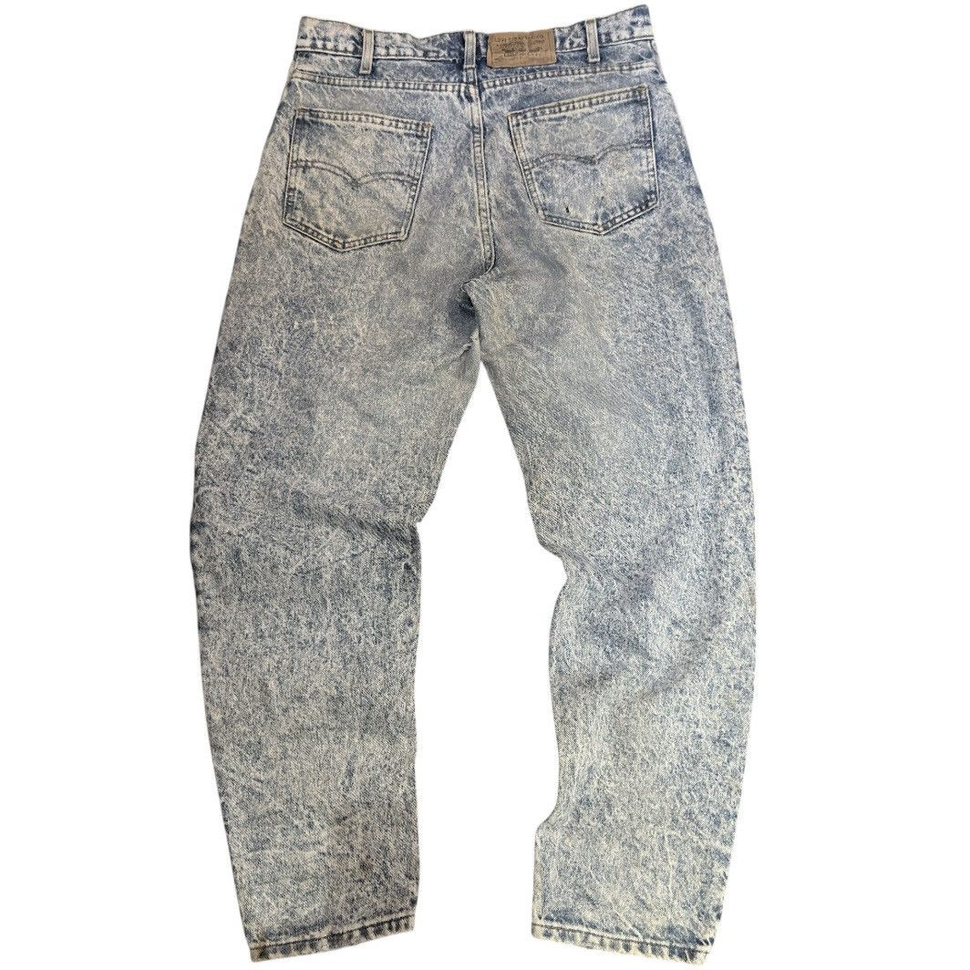 Levi's Vintage Clothing Vintage Thrash 90s Levis 505 IRREGULAR Acid Wash Rare Denim Size US 34 / EU 50 - 1 Thumbnail