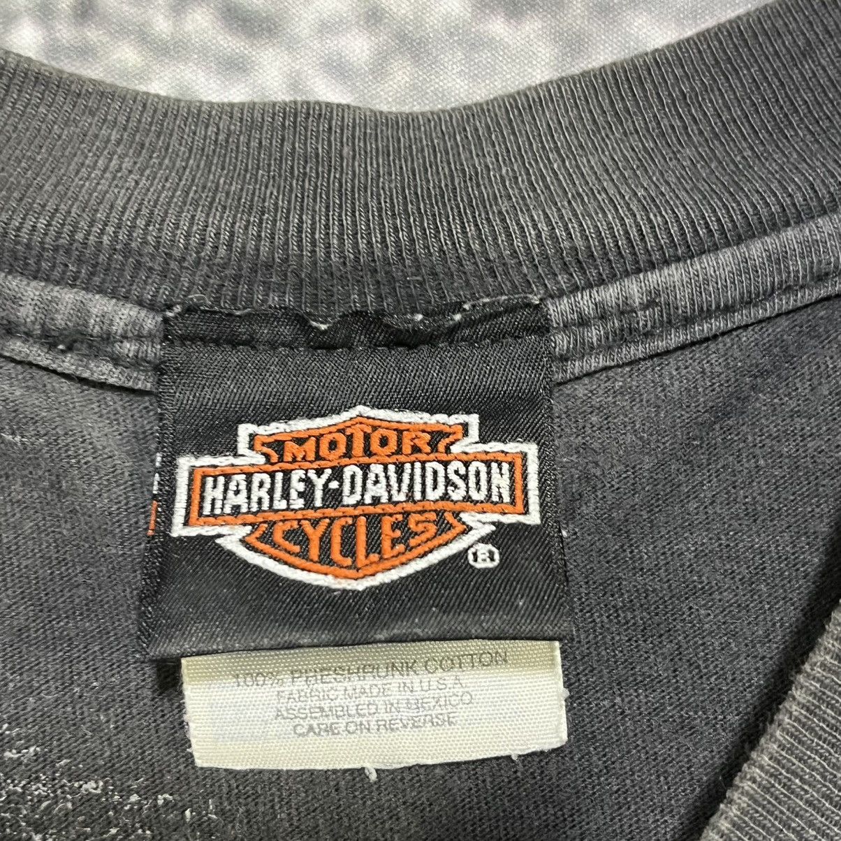 Harley Davidson Vintage 90s Harley Davidson T Shirt Grunge Skater Biker Size US L / EU 52-54 / 3 - 5 Thumbnail