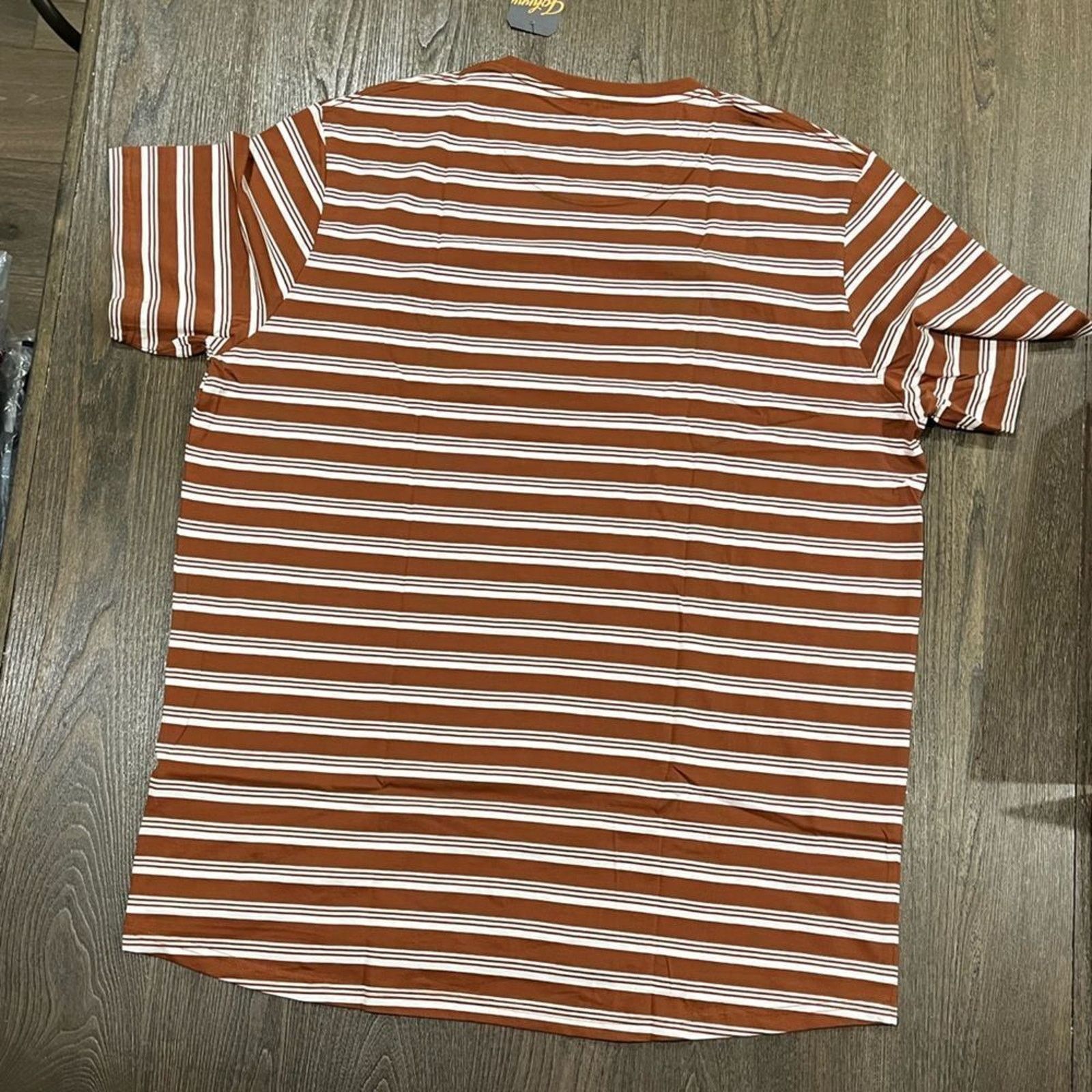 Vintage NWT Johnny Bigg Global YD Stripe Longline Tee Brick Size 3X Size US XXL / EU 58 / 5 - 7 Thumbnail