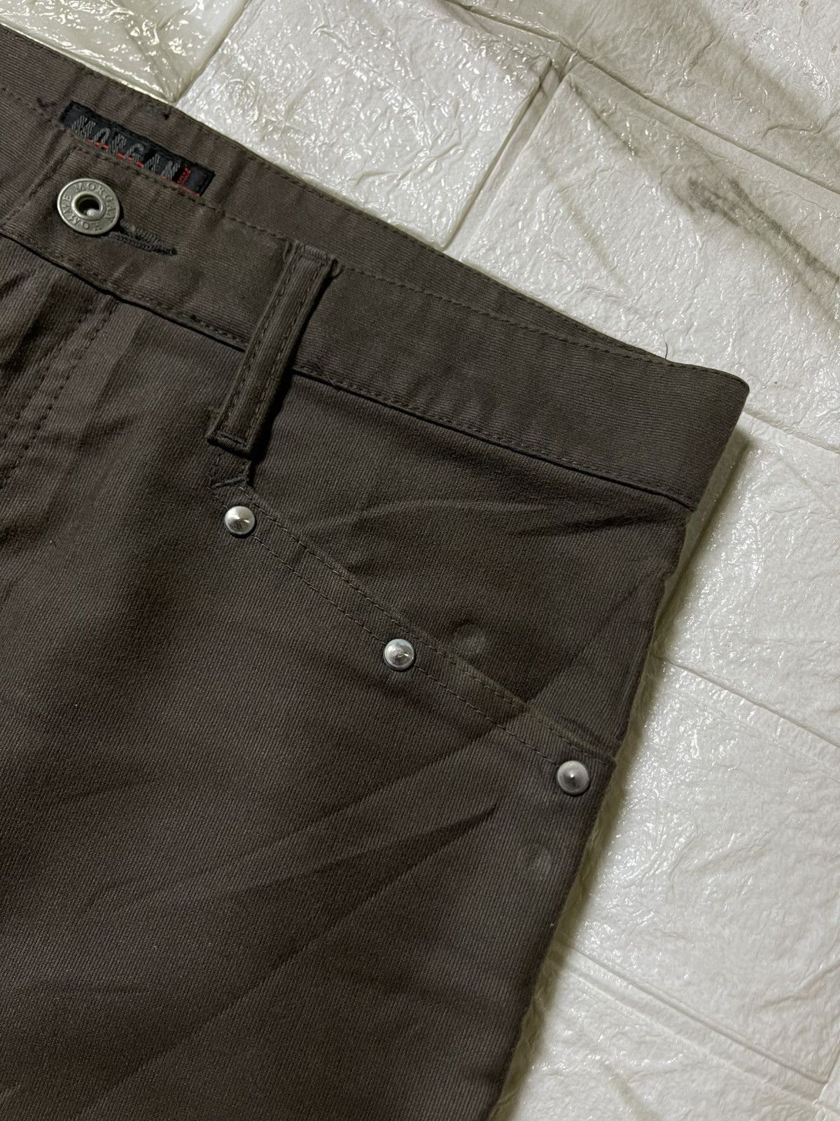 Morgan Homme Auth Morgan Homme Studded Denim Jeans Size US 31 - 3 Thumbnail