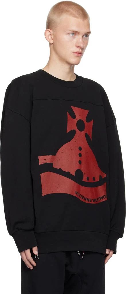 Vivienne Westwood o1srvl11e0326 Sander Sweatshirt in Black Size US L / EU 52-54 / 3 - 3 Thumbnail