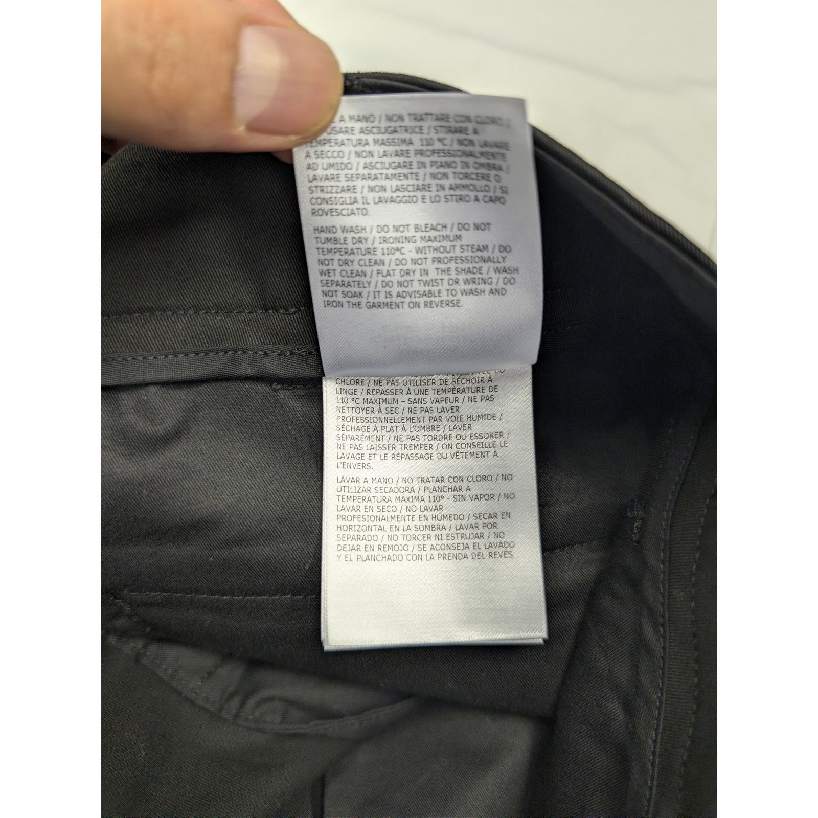 Moncler o1rshd1 Tactical Cargo Pants Trousers Sweatpants in Black Size US 34 / EU 50 - 17 Thumbnail