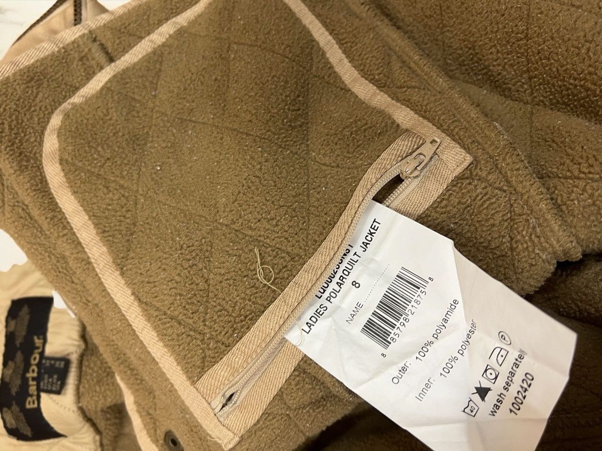 Barbour Barbour Beige Ladies Polarquilt Jacket size M Size M / US 6-8 / IT 42-44 - 7 Thumbnail