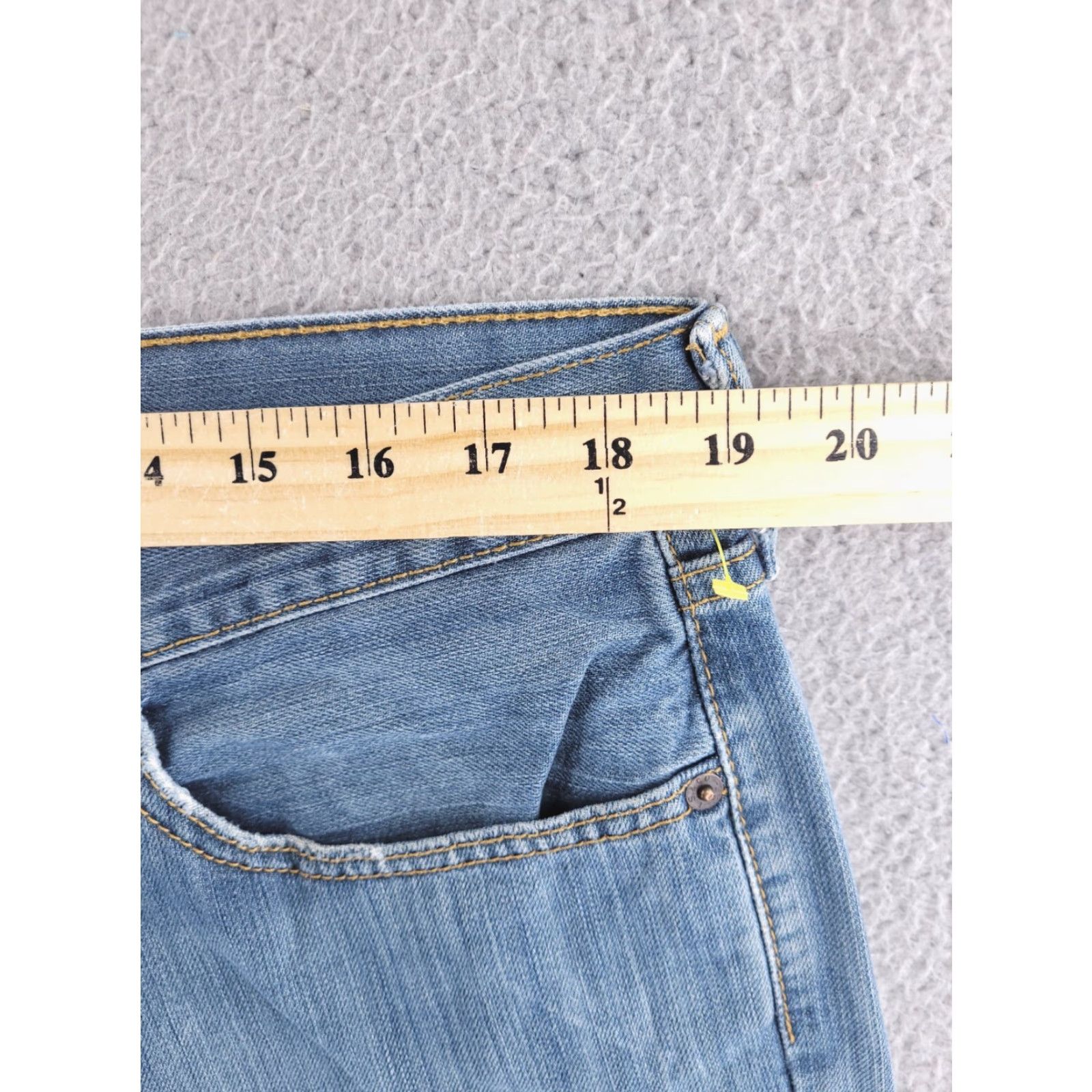 Levi's Levis Jeans Mens 36x31 Blue Denim Relaxed Fit Size US 36 / EU 52 - 7 Thumbnail