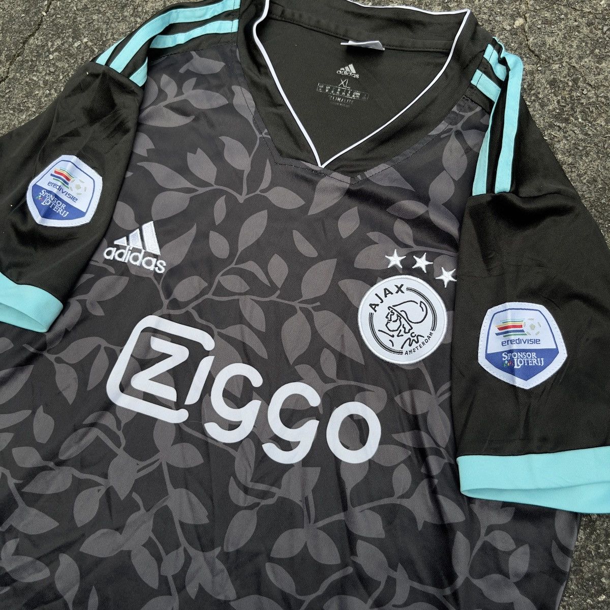 Adidas × Vintage Vintage Adidas AJAXX ZIGGO Soccer Jersey Kit Size US XL / EU 56 / 4 - 3 Thumbnail