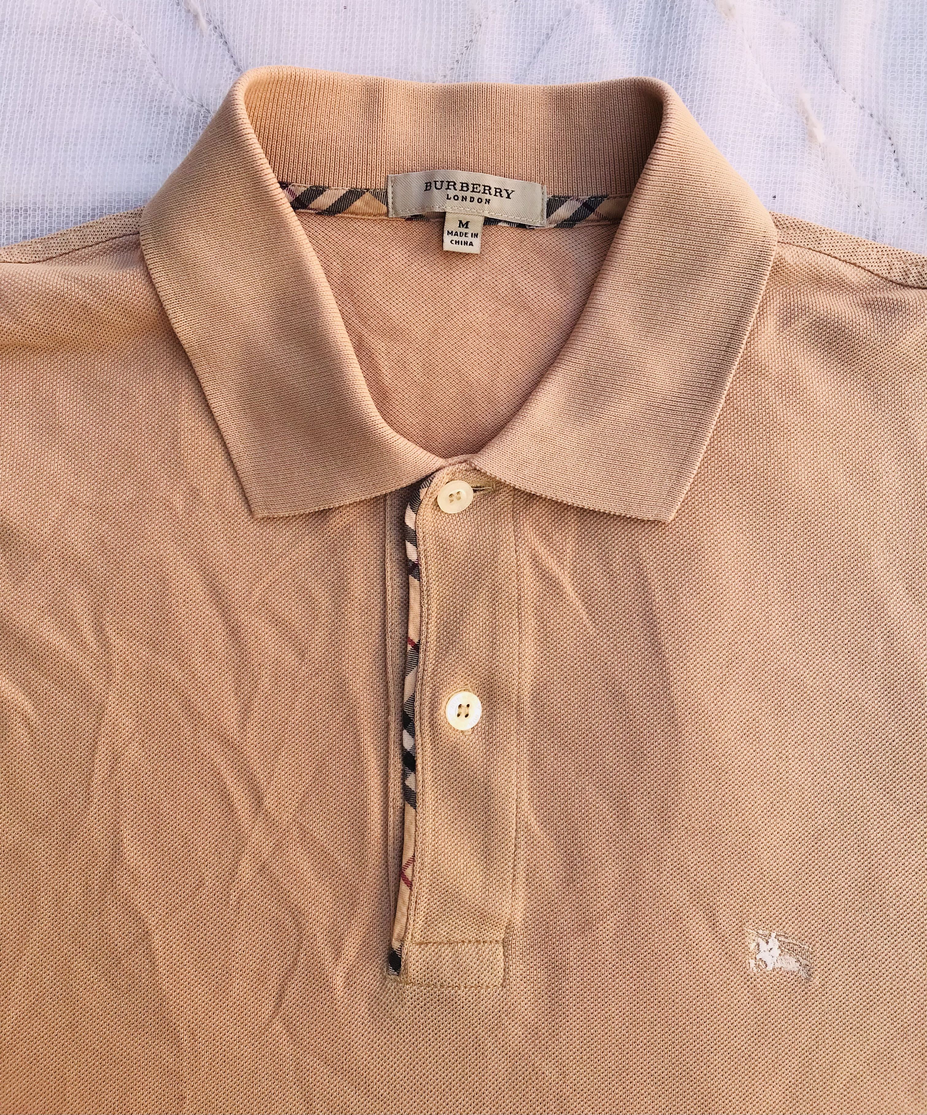Burberry Burberry London Nova Check Polo Shirt Short Sleeve Men’s Size US M / EU 48-50 / 2 - 4 Thumbnail