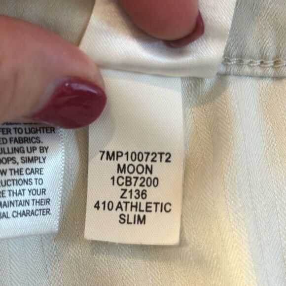 Lucky Brand Lucky Brand Mens Khaki Stretch Pants 410 Athletic Slim size Size US 38 / EU 54 - 10 Thumbnail