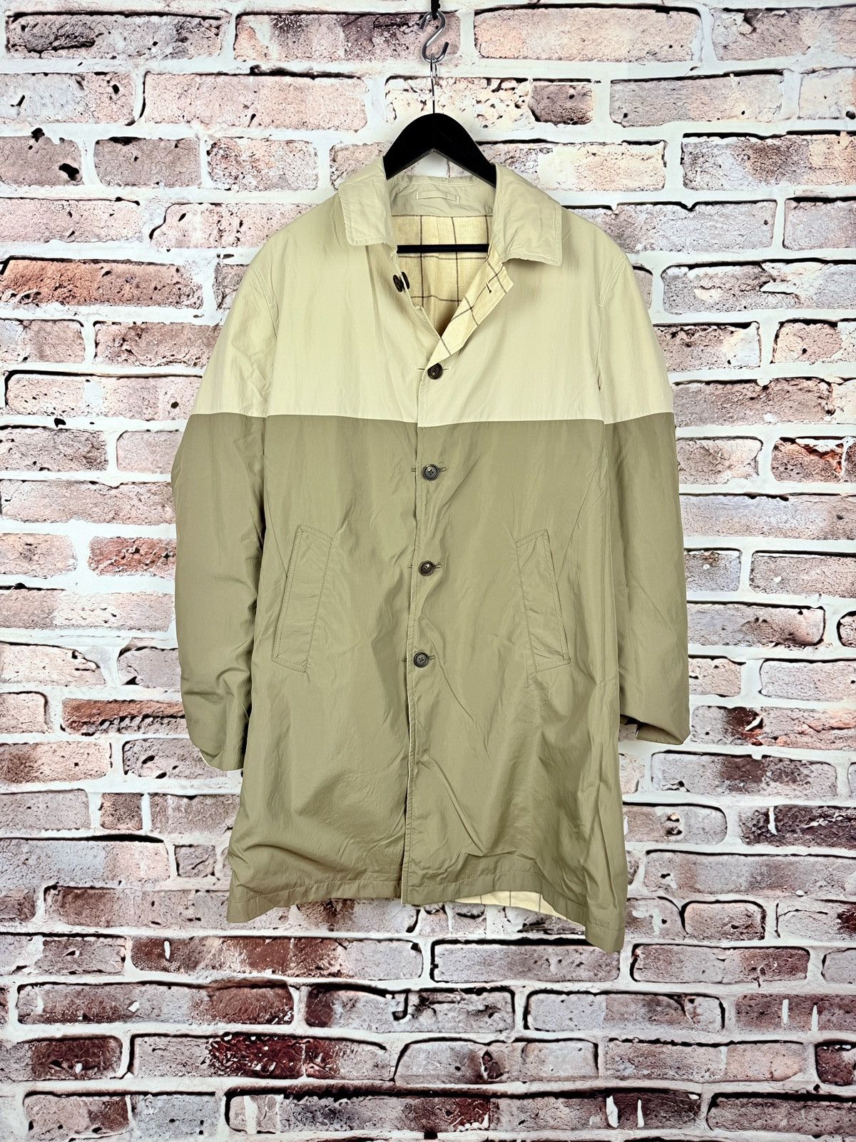 Lardini Very rare lardini oversize coat trench Size US M / EU 48-50 / 2 - 1 Thumbnail