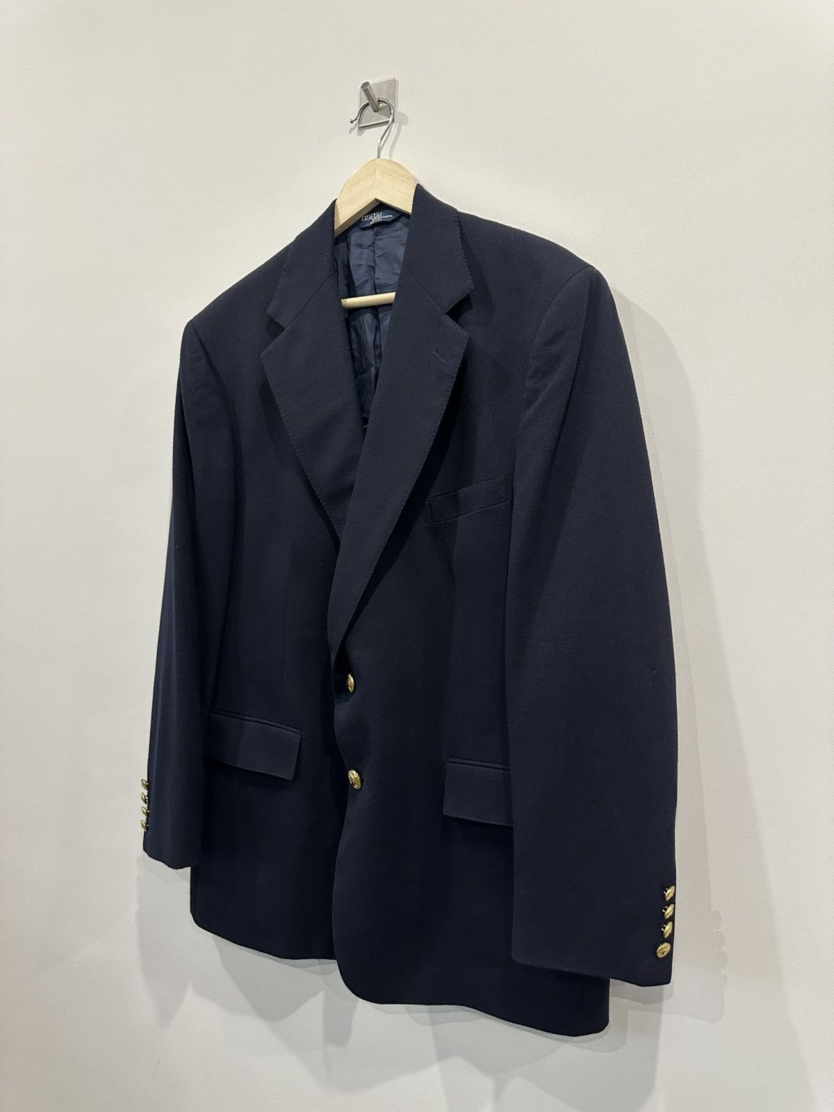 RRL Ralph Lauren Polo Ralph Lauren rrl label vintage wool usa blazer jacket Size 46R - 3 Thumbnail