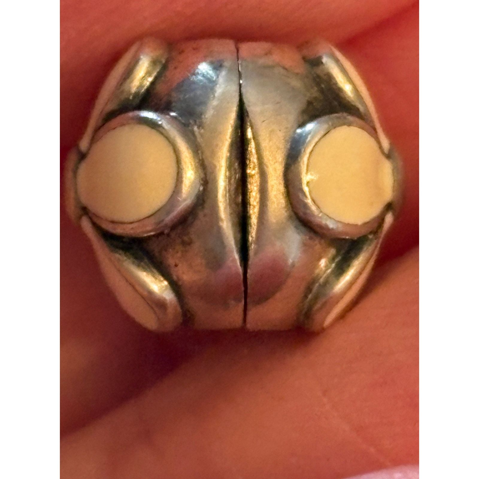 pandora Pandora White Enamel Flower Charm S925 ALE Sterling Silver Size ONE SIZE - 10 Thumbnail