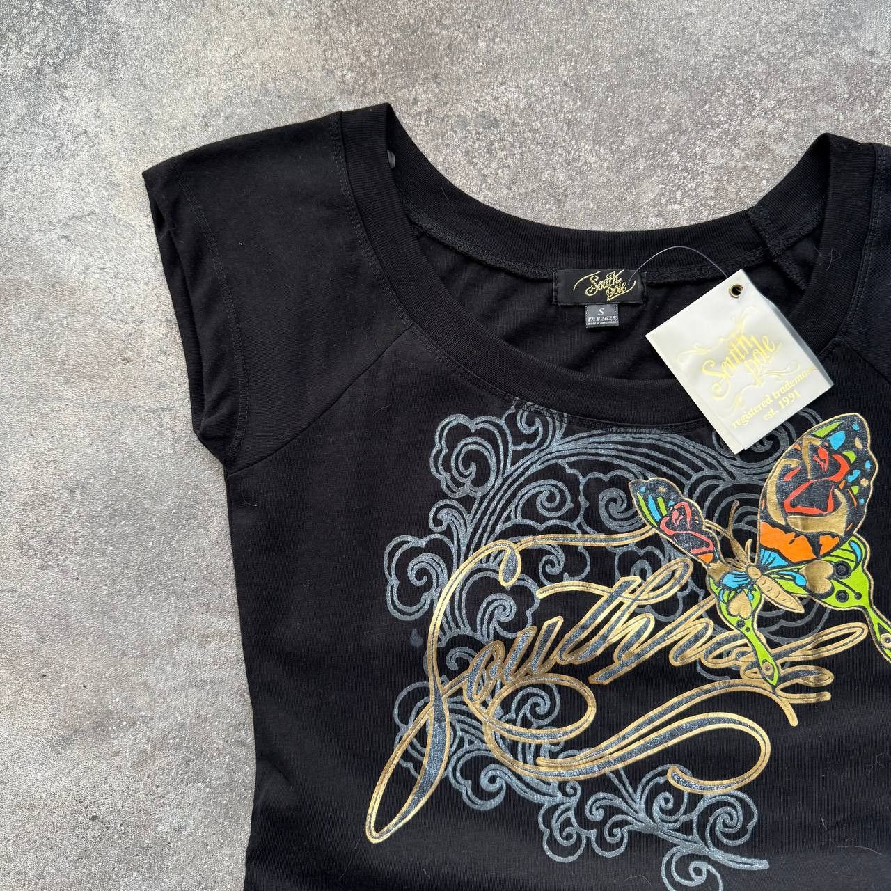Affliction Y2K Southpole Vintage Dress (affliction ed hardy style) Size S / US 4 / IT 40 - 2 Thumbnail