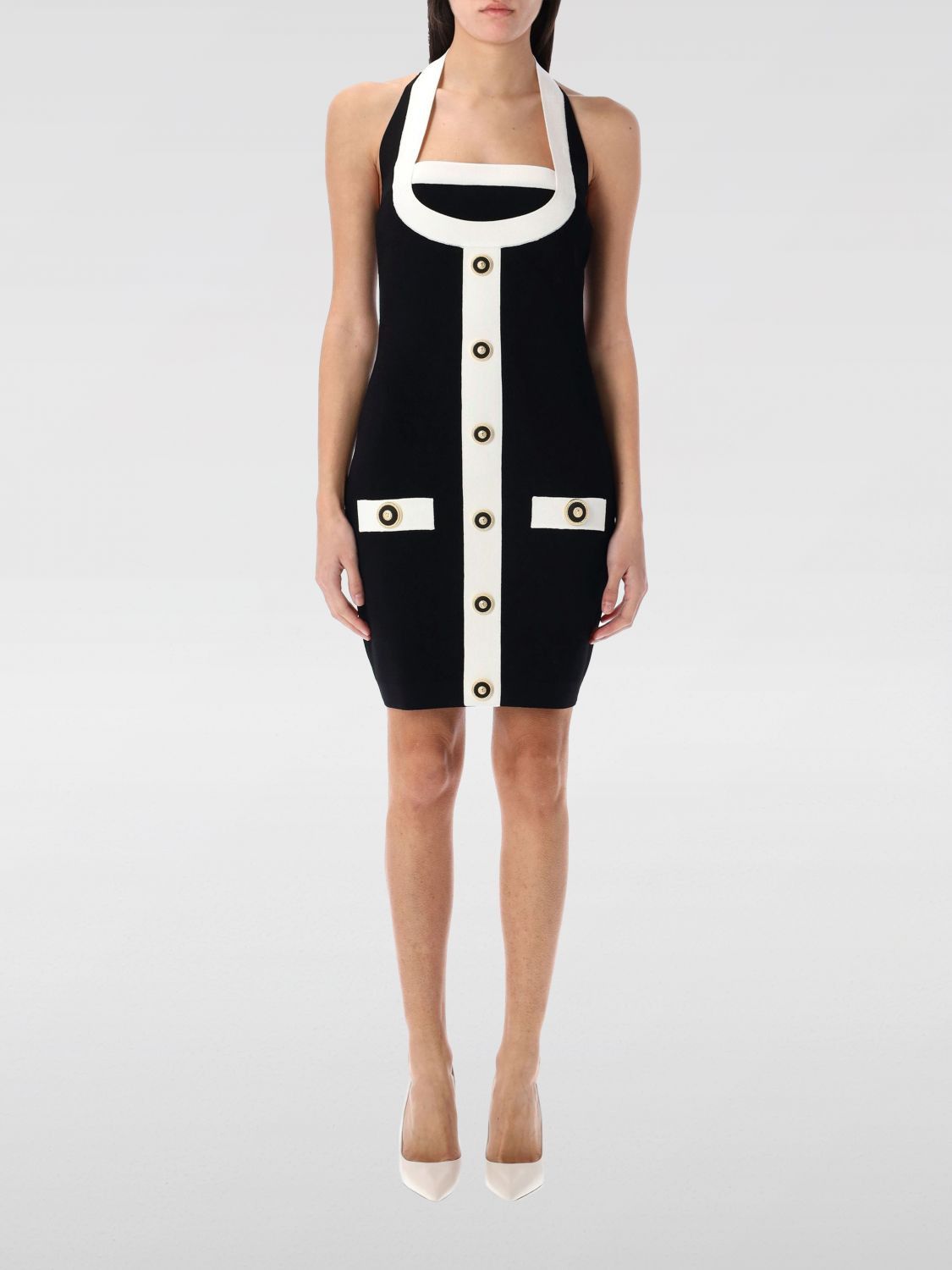 Balmain Balmain Dress Woman Black Size XS / US 0-2 / IT 36-38 - 1 Thumbnail