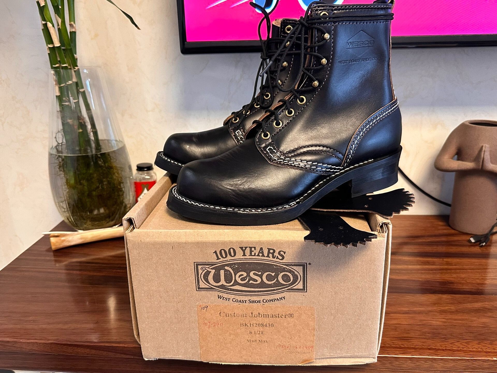 WESCO Wesco Jobmaster Work Boots Size US 8.5 / EU 41-42 - 1 Thumbnail