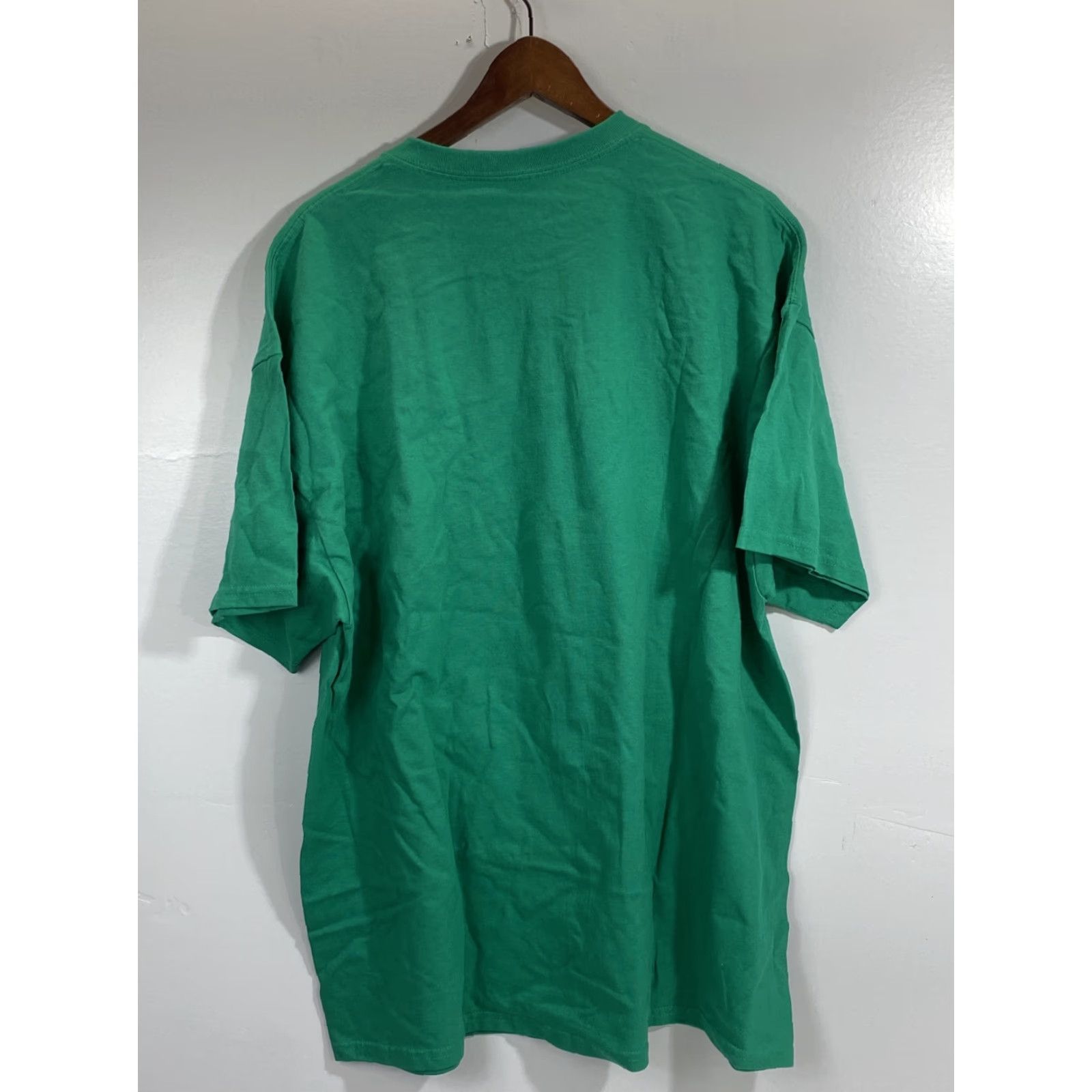 Vintage VINTAGE Space Jam Bugs Bunny Green T Shirt Adult 3XL Crew Neck Short Sleeve Unisex 90s Logo Graphic Print Cotton Shirt Mens Womens 366 Size US XXL / EU 58 / 5 - 2 Thumbnail