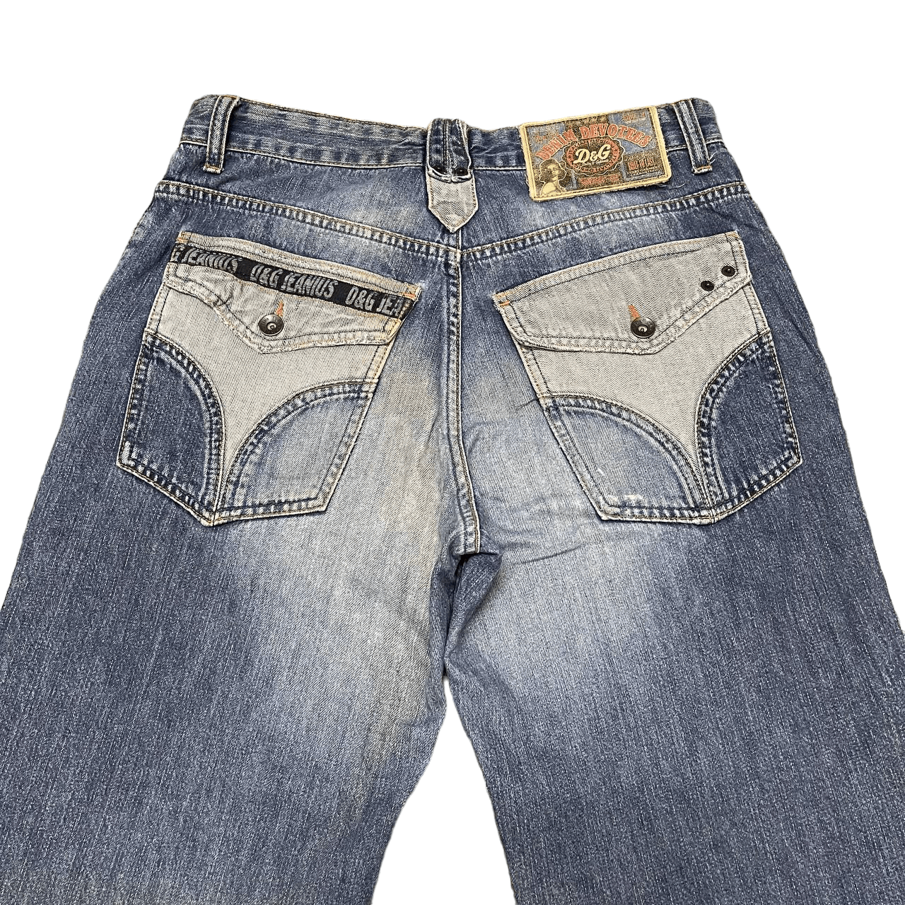 Dolce & Gabbana Vintage D&G Dolce & Gabbana Extreme Denim Devotees Jeans Size US 31 - 2 Thumbnail