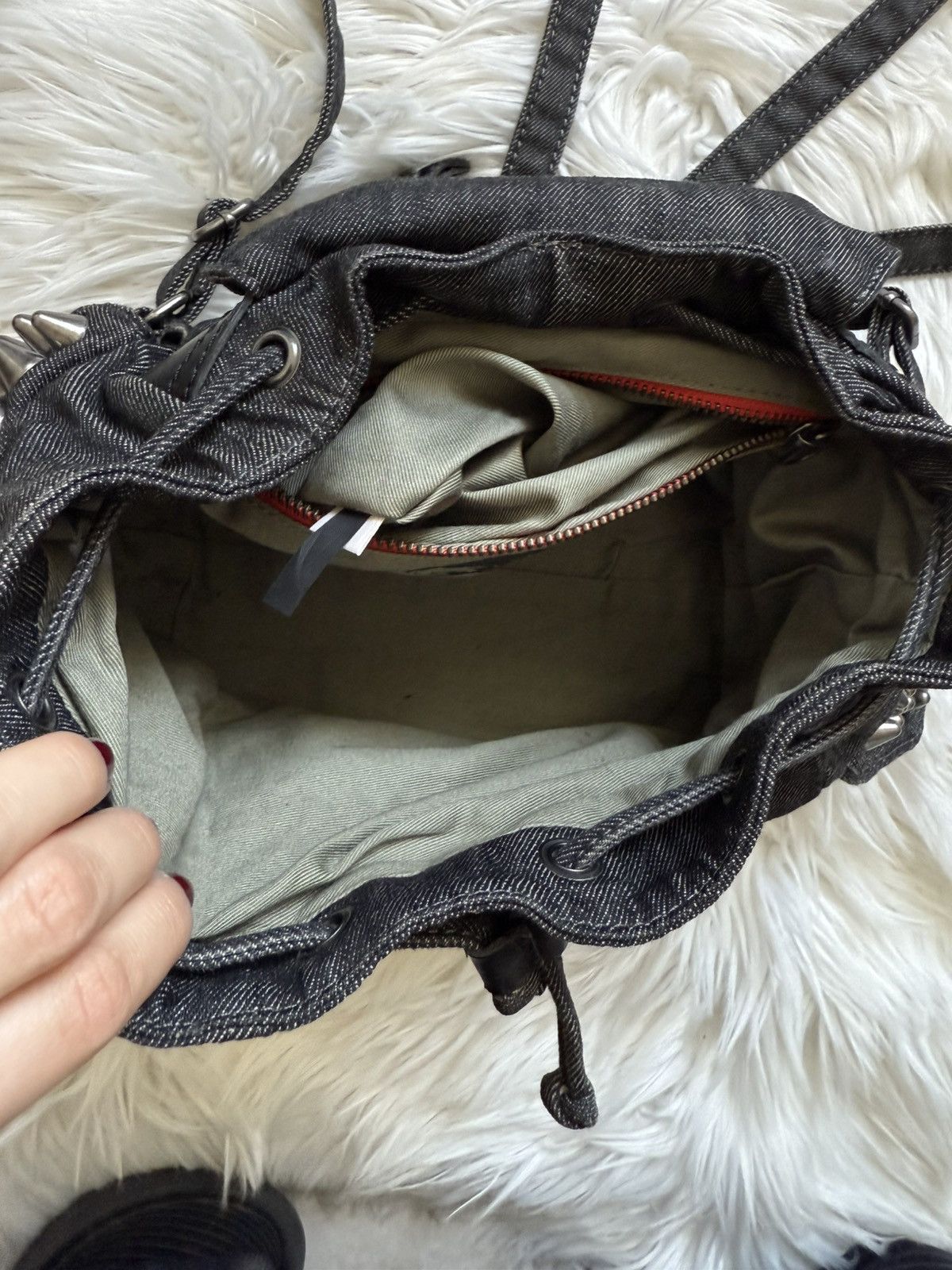 Diesel jeans diesel backpack with studs x if six was nine y2k Size ONE SIZE - 8 Thumbnail