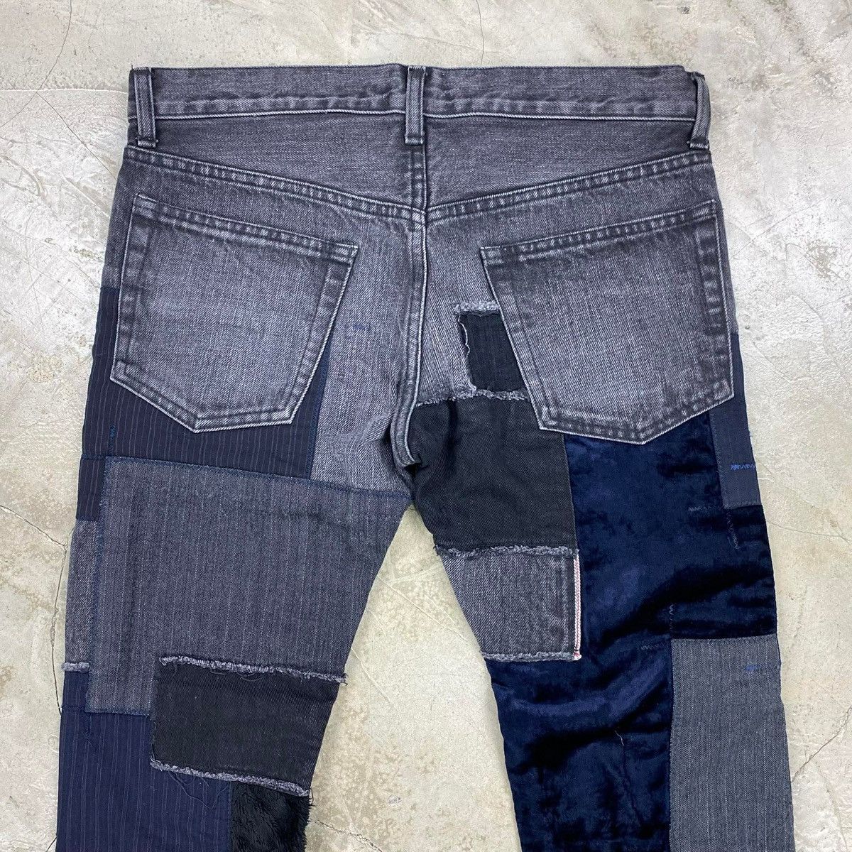 Junya Watanabe LOOKBOOK Style 3 FW2022 Patchwork Denim Pants Size US 33 - 14 Thumbnail