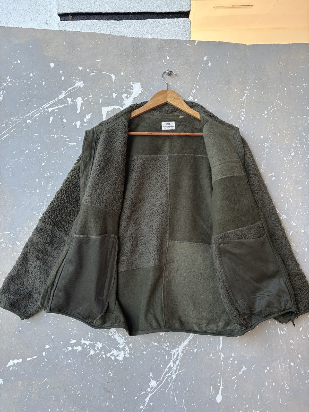 Engineered Garments × Uniqlo Rare‼️Uniqlo x Engineered Garments Fleece Combination Jacket Size US S / EU 44-46 / 1 - 3 Thumbnail