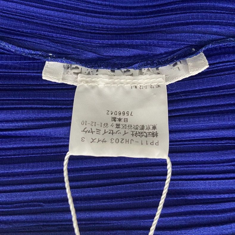 Issey Miyake Issey Miyake size:3 Blue pleated dress Size XS / US 0-2 / IT 36-38 - 4 Thumbnail