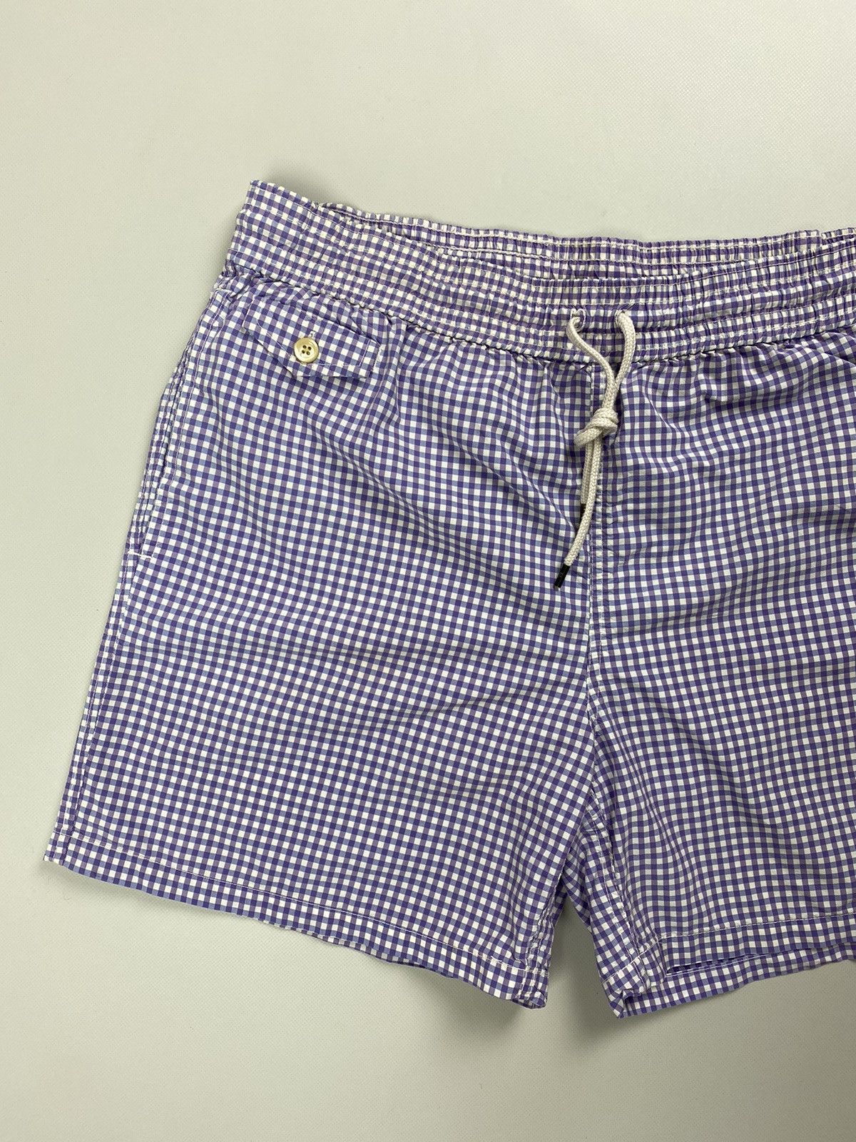 Polo Ralph Lauren Polo Ralph Lauren men’s checked swimming Surfing Shorts Size US 34 / EU 50 - 2 Thumbnail