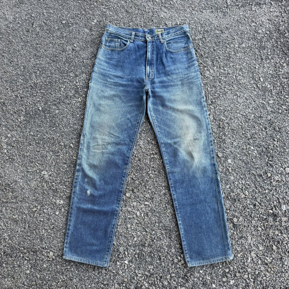 Warehouse VINTAGE WEREHOUSE x UNIQLO FADED JEAN DENIM PANTS Size US 34 / EU 50 - 1 Thumbnail