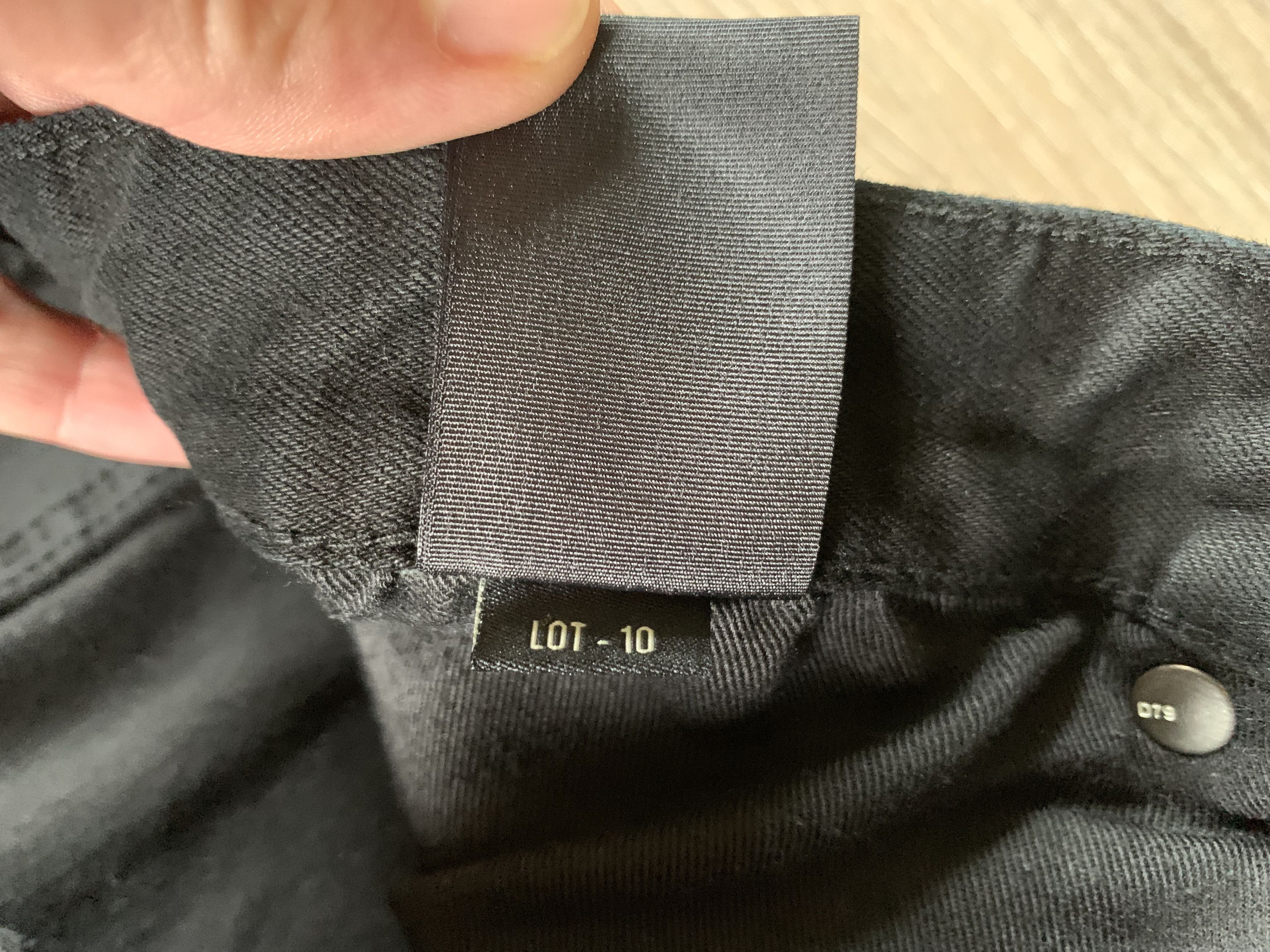 Diesel Diesel Straight Slim Black Jeans Size US 30 / EU 46 - 11 Thumbnail