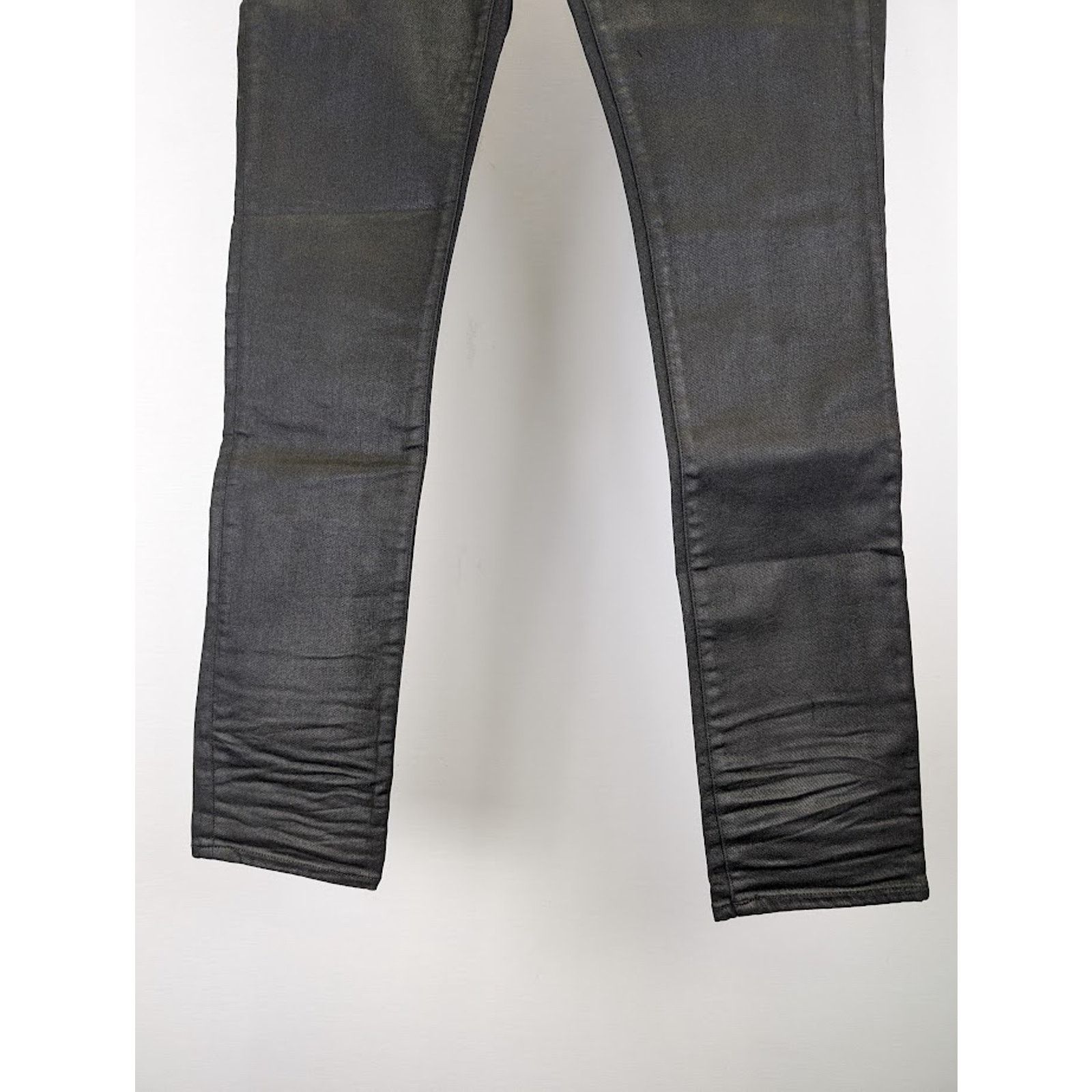 Saint Laurent Paris o1rshd1 Q:2 / Skinny 5 Pocket Low Nightrider Jeans in Black Size US 30 / EU 46 - 5 Thumbnail