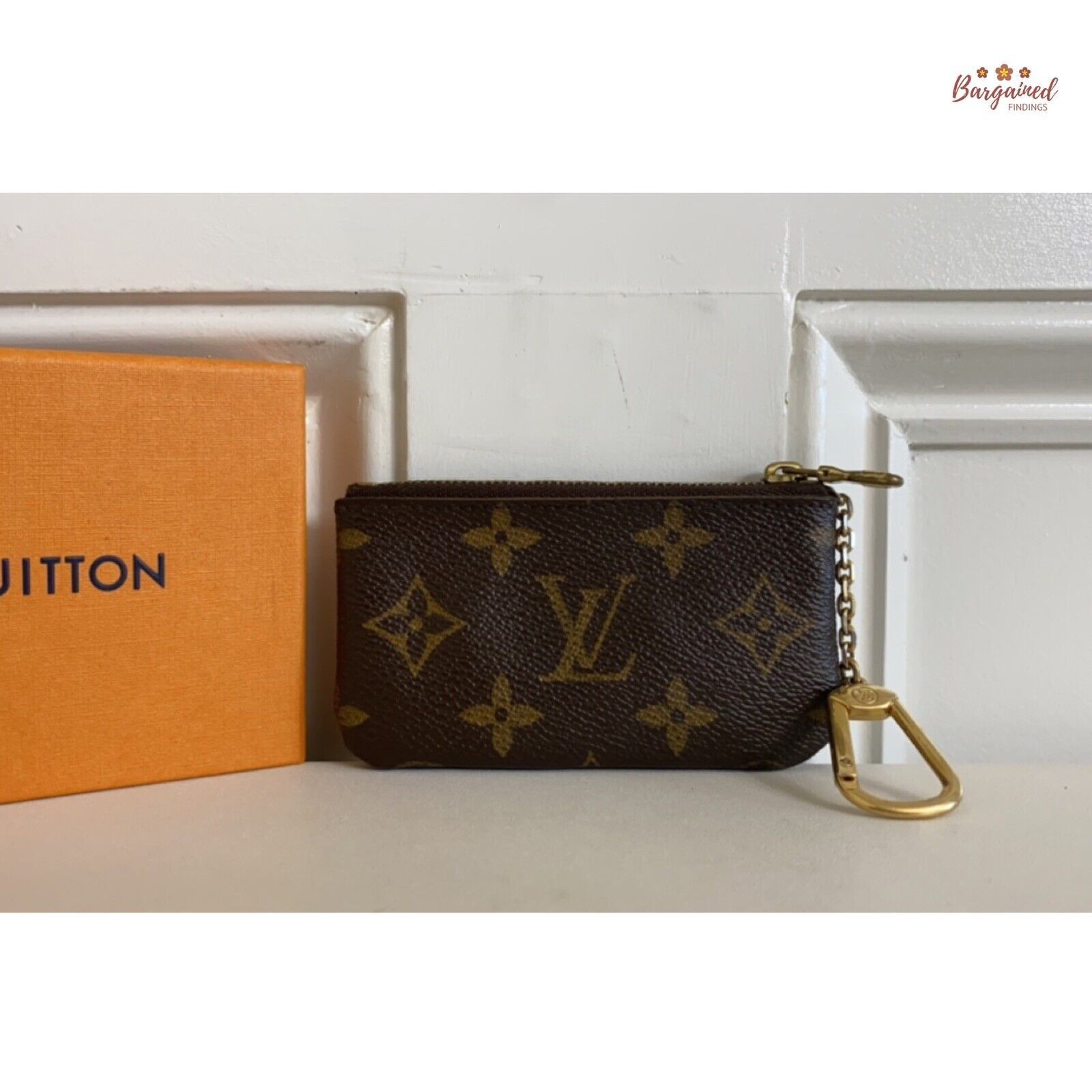 Louis Vuitton Louis Vuitton Vintage Monogram Canvas Leather Coin Key Pouch Size ONE SIZE - 2 Thumbnail