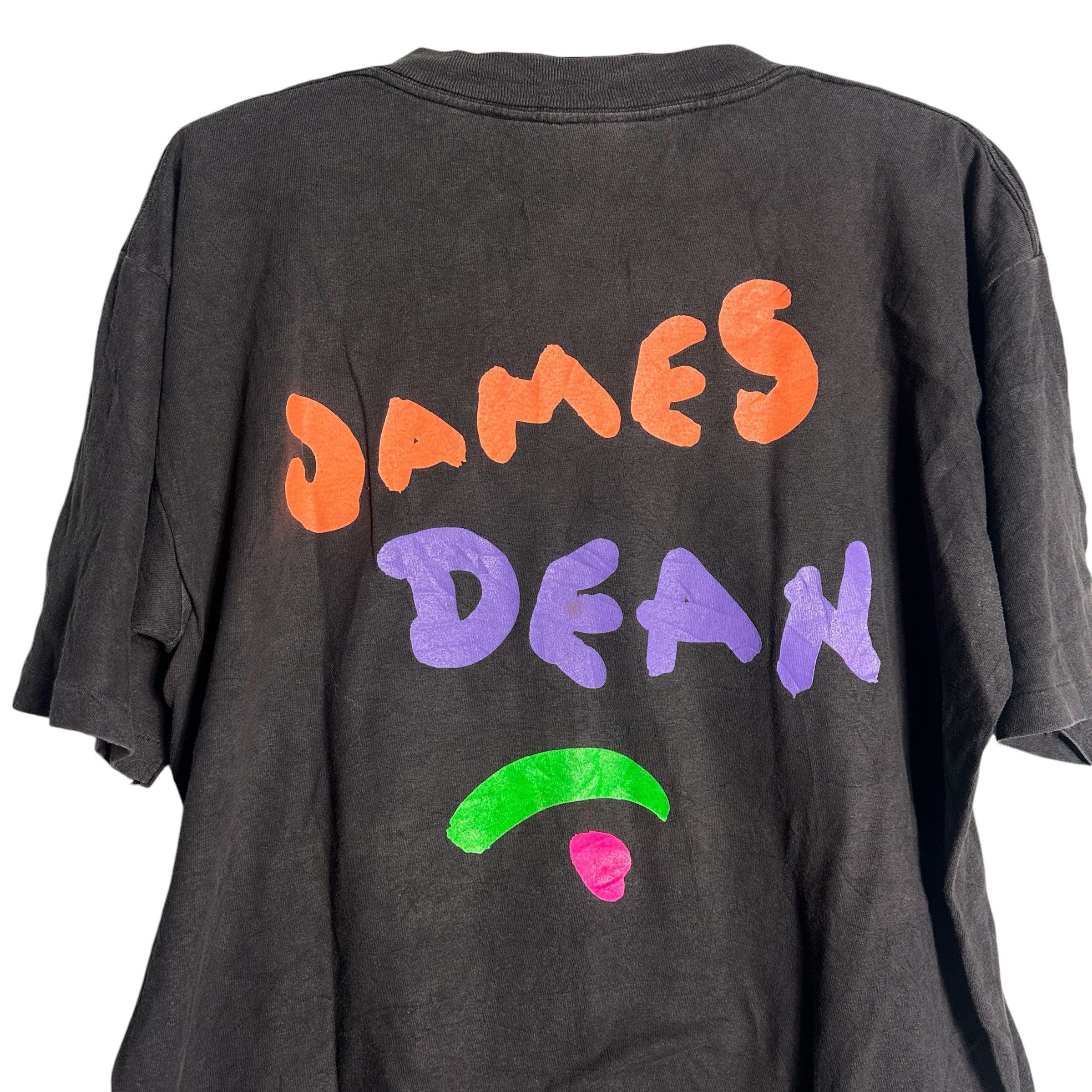 Vintage 🔥RARE🔥Vintage James Dean Pop Art T-shirt Single Stich Size US L / EU 52-54 / 3 - 6 Thumbnail