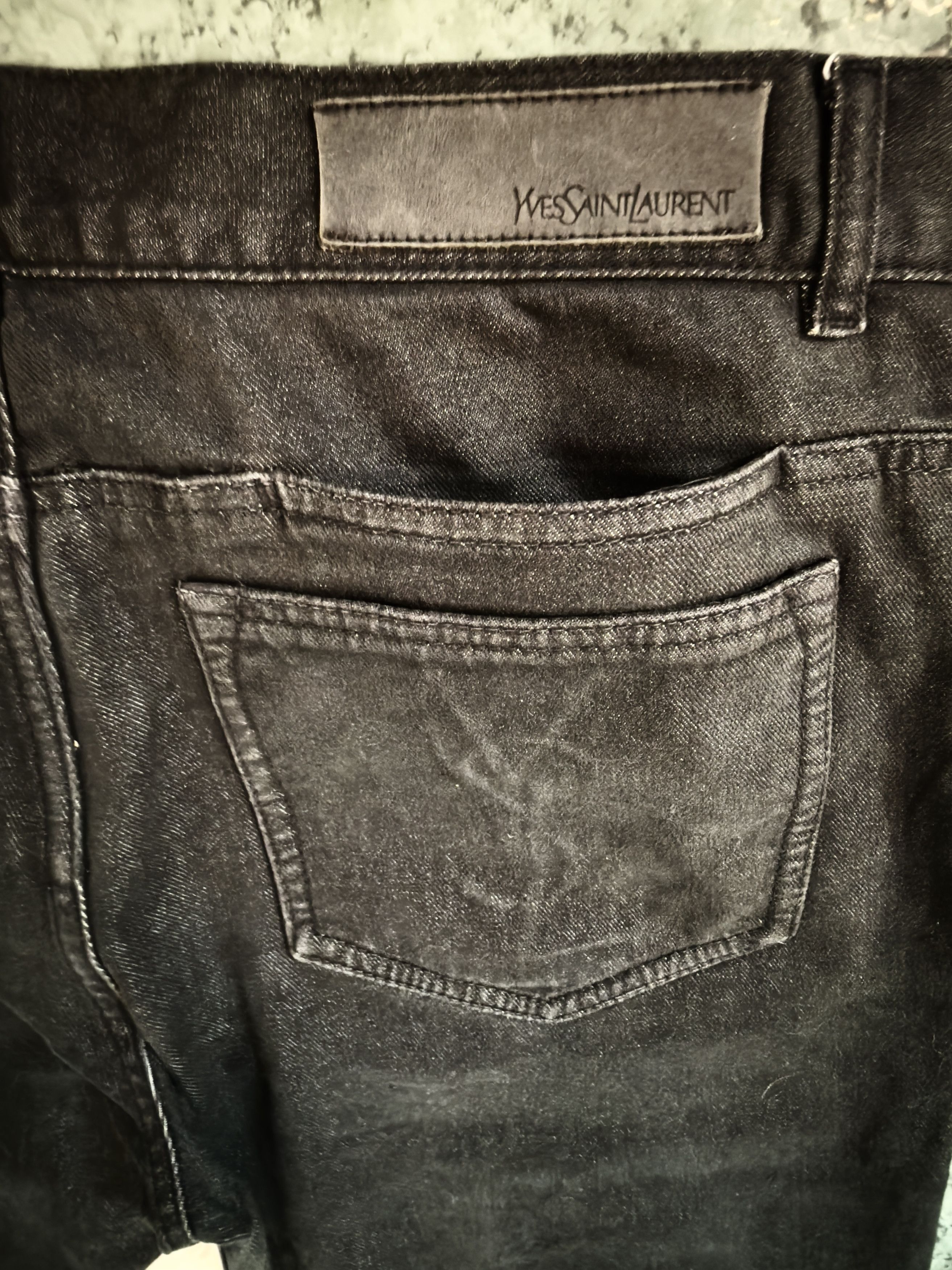 Yves Saint Laurent 🔥 Yves saint laurent denim jeans stretch size 31 Size US 31 - 4 Thumbnail