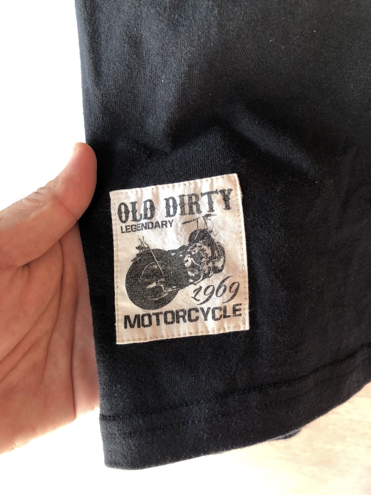 If Six Was Nine Vintage Black Icon Thruxton Milwaukee Skull Punk Shirt Tee Size US L / EU 52-54 / 3 - 4 Thumbnail