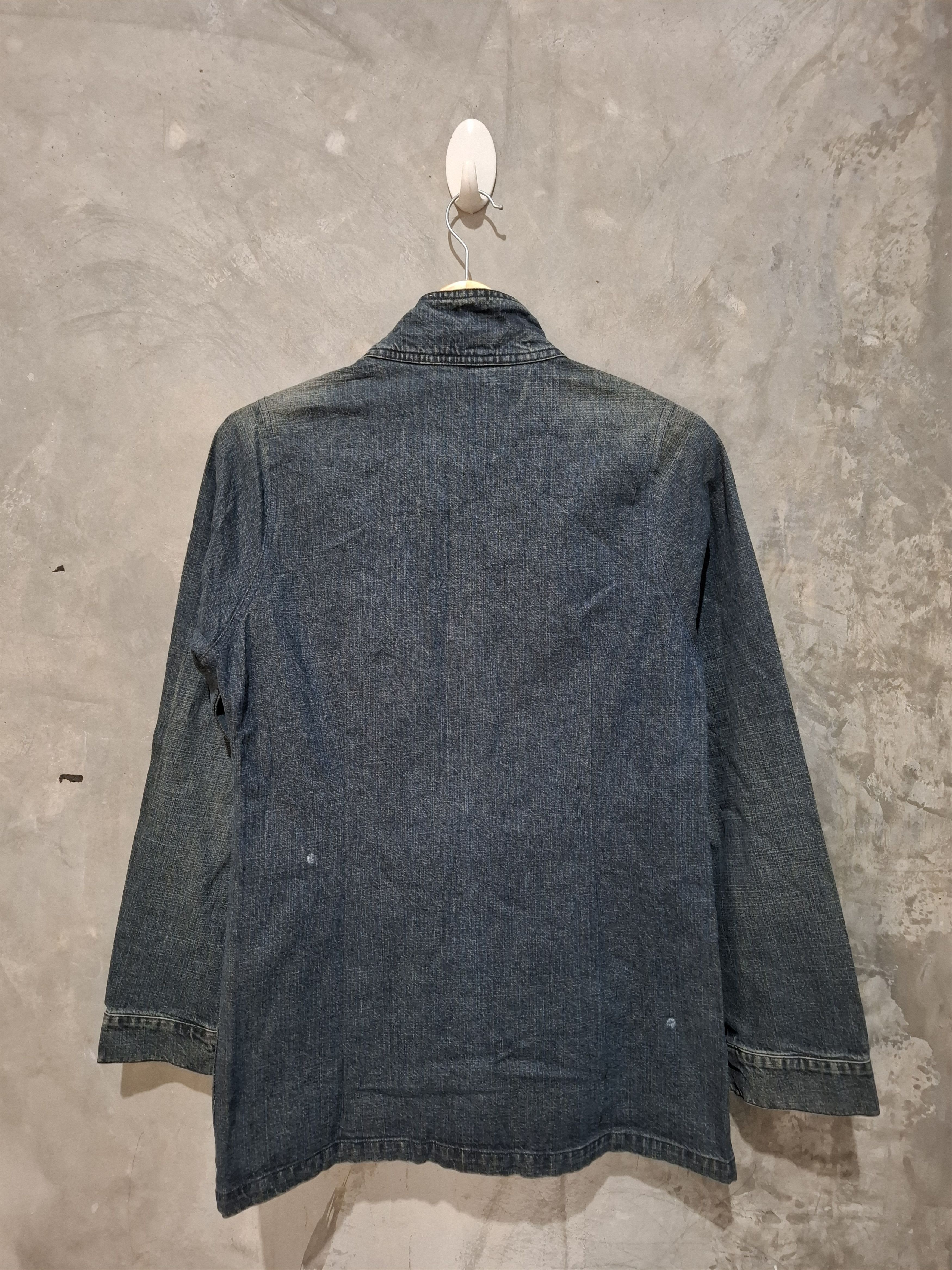 A.P.C. Vintage A.P.C Jeans Denim Jacket with Zippers Size M / US 6-8 / IT 42-44 - 10 Thumbnail