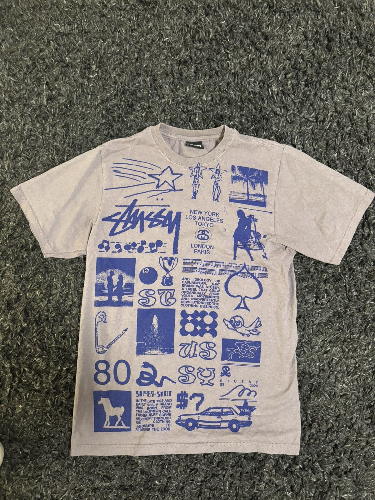 Stussy Stussy Sara Tee ‘Mauve’ Size US S / EU 44-46 / 1 - 1 Thumbnail