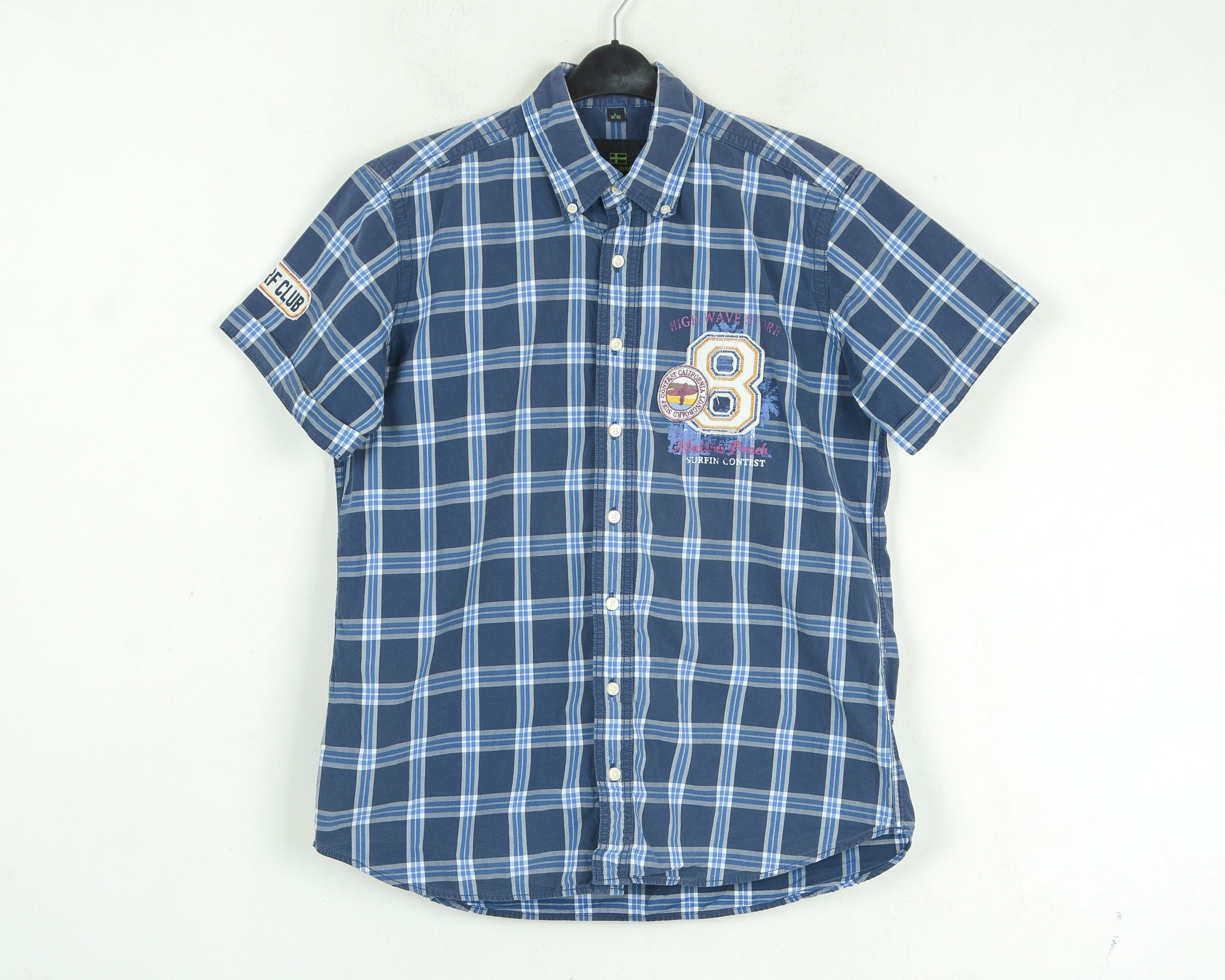 Other NILS SUNDSTROM Surfing Shirt Checked Short Sleeved Casual Size US L / EU 52-54 / 3 - 1 Thumbnail