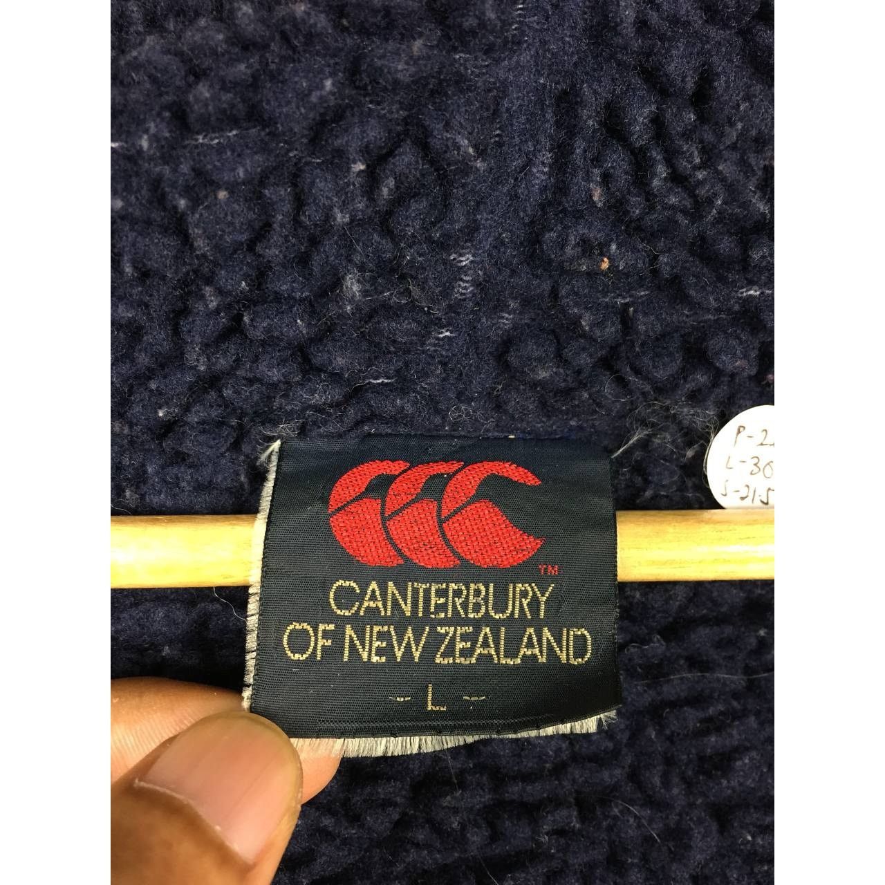 Canterbury of New Zealand × Vintage Vtg Canterbury of New Zealand Sherpa Lining Rugby Hoodie Size US L / EU 52-54 / 3 - 24 Thumbnail