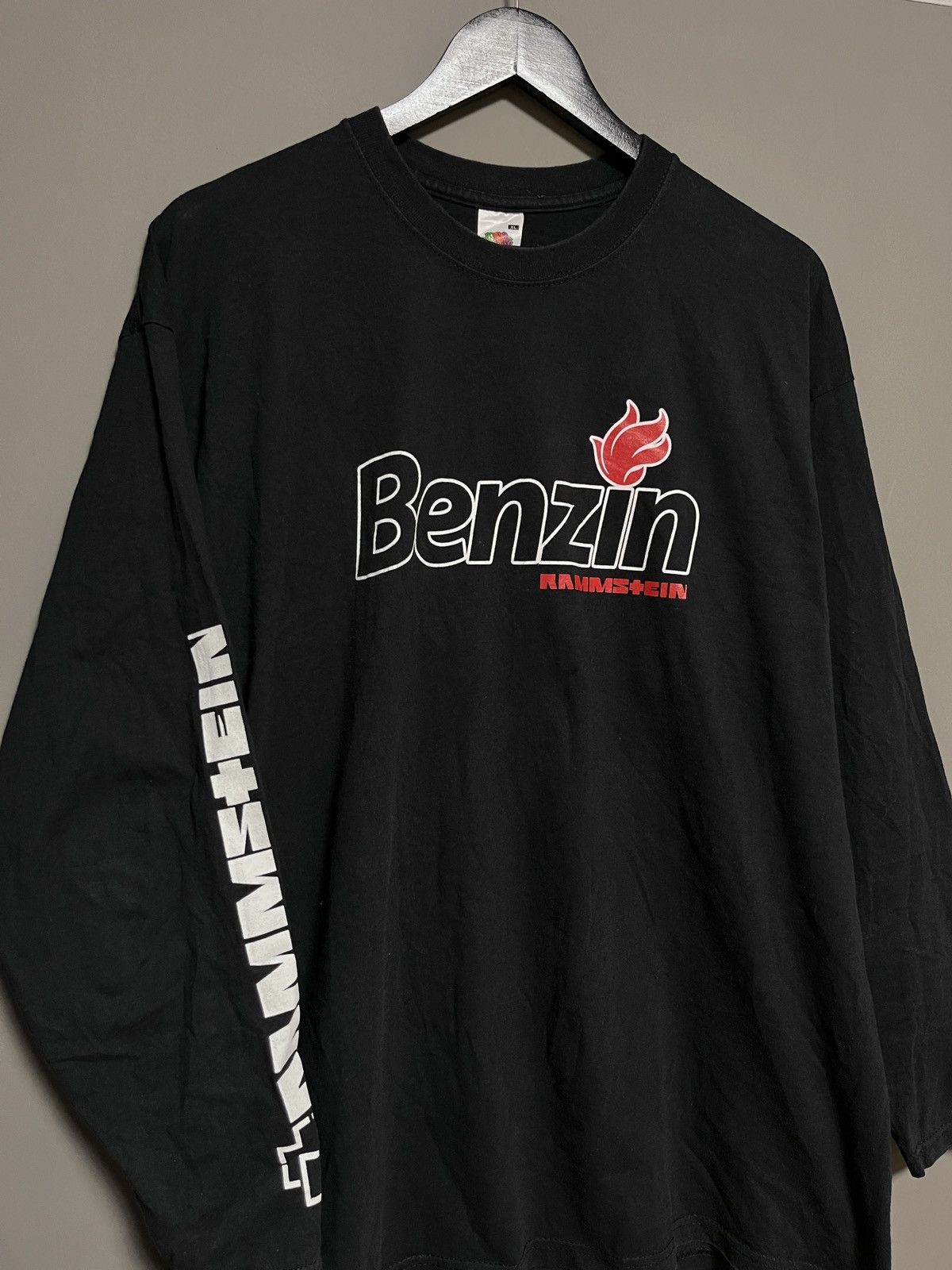 Band Tees × Vintage BENZIN 2005 RAMMSTEIN ARCHIVE VERY RARE LONGSLEEVE Size US XL / EU 56 / 4 - 2 Thumbnail