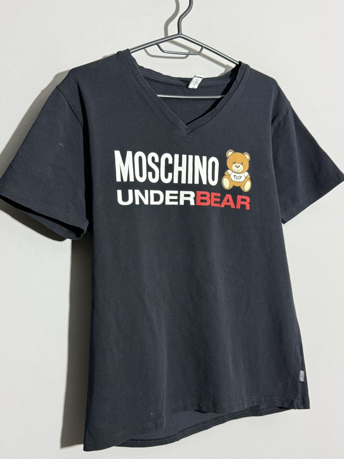 Moschino Moschino Bear Logo womens tshirt size S Size S / US 4 / IT 40 - 2 Thumbnail