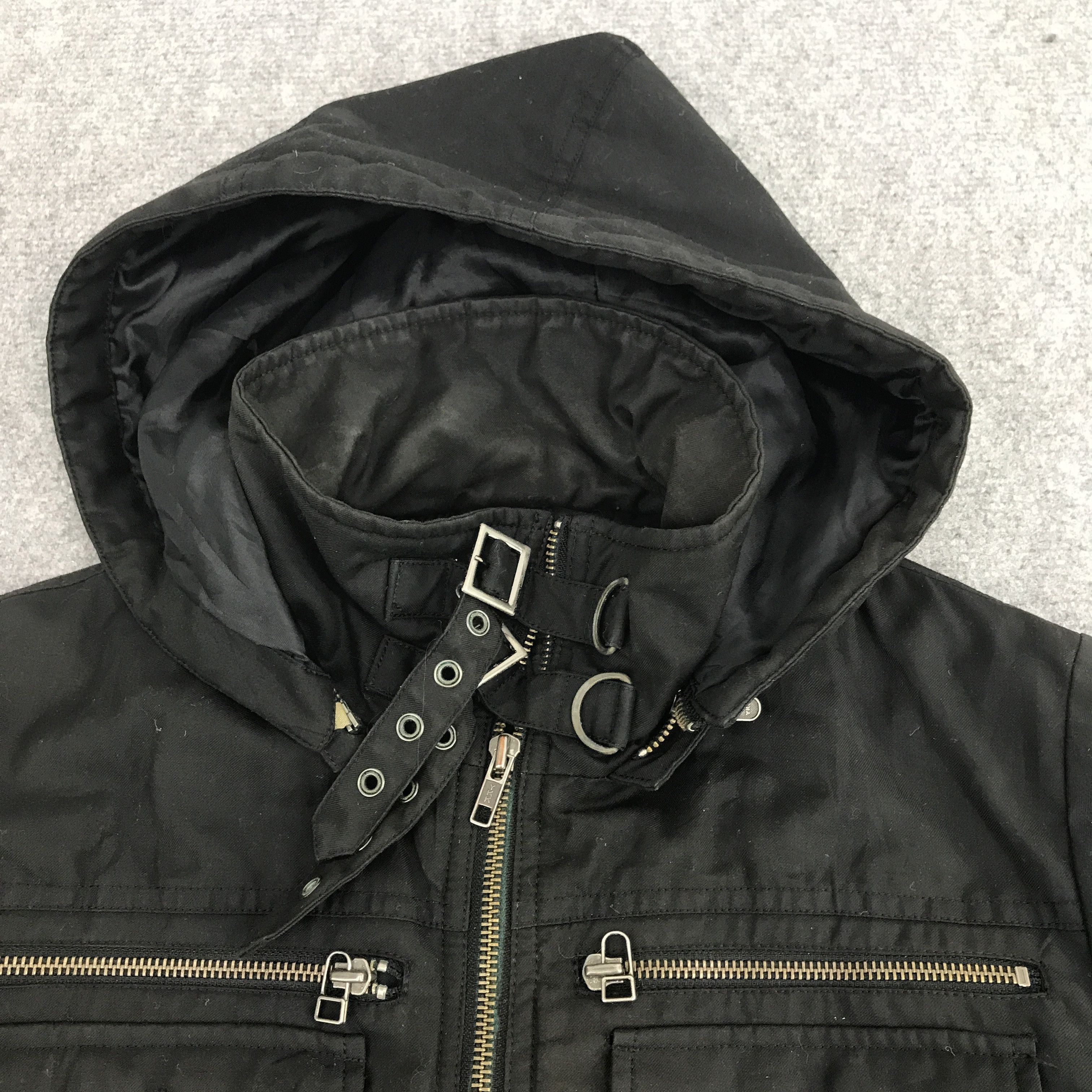 Japanese Brand Rare Edge ruper Zipper Jacket With Hoodie Size US S / EU 44-46 / 1 - 8 Thumbnail